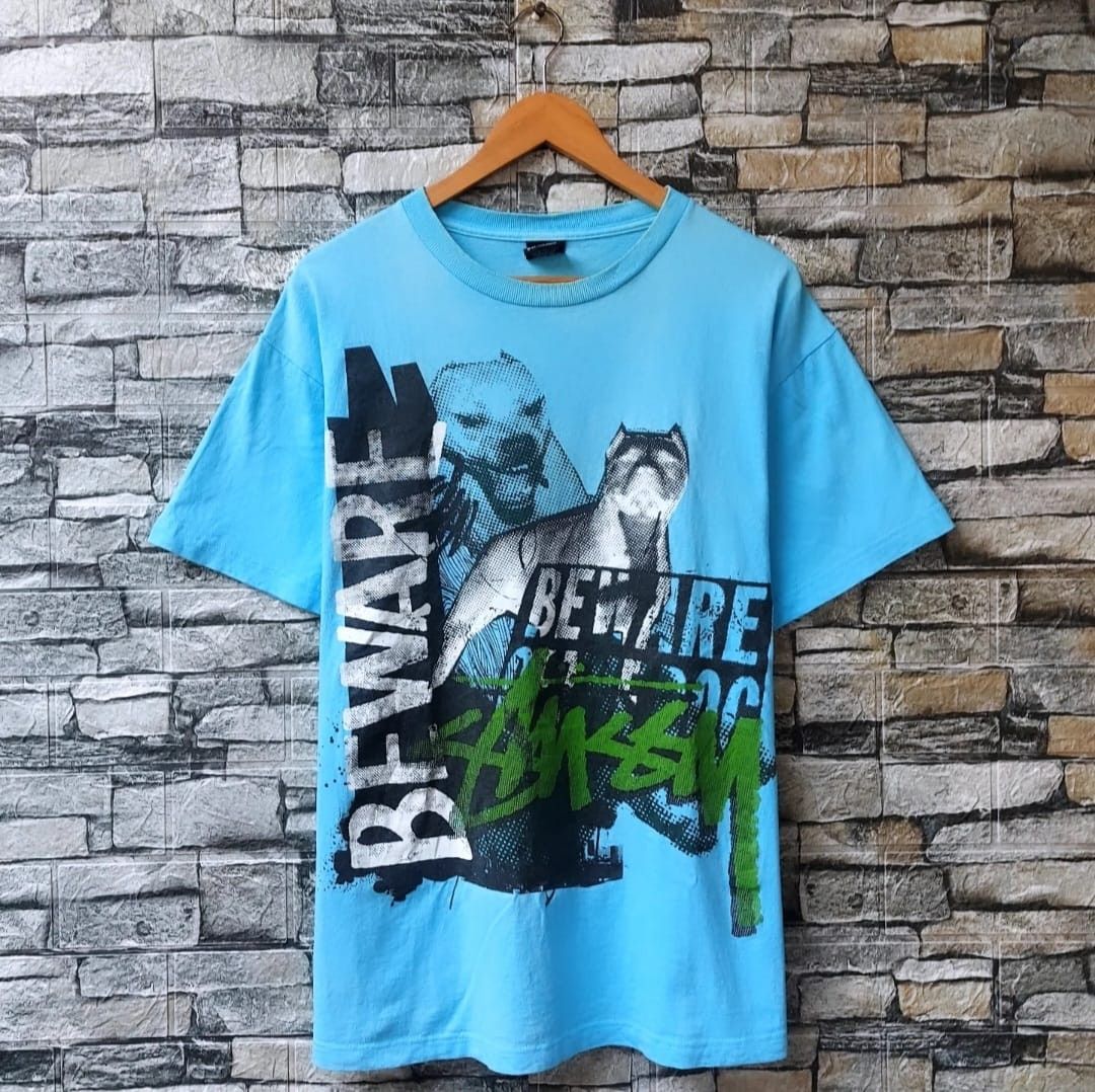 Stussy Vtg STUSSY Beware Of The Dog Size US L / EU 52-54 / 3 - 1 Thumbnail