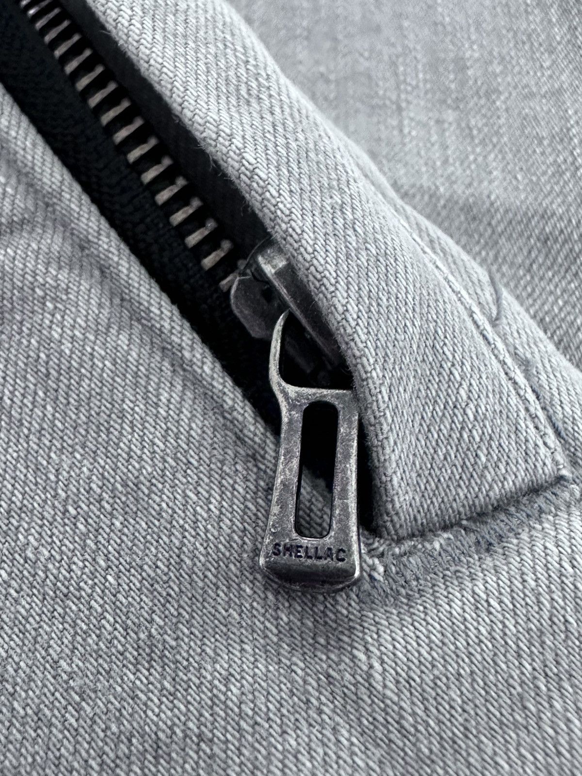 If Six Was Nine × Le Grande Bleu (L.G.B.) × Shellac SHELLAC J CUT SPIRAL DENIM ZIPPER POCKET Size US 30 / EU 46 - 7 Thumbnail