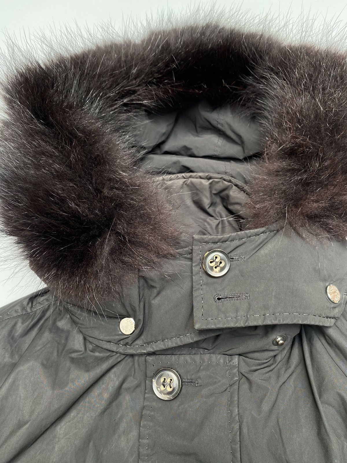Cortigiani Cortigiani- Canadian Marmot Fur Leather-Trimmed Parka Size US L / EU 52-54 / 3 - 8 Thumbnail