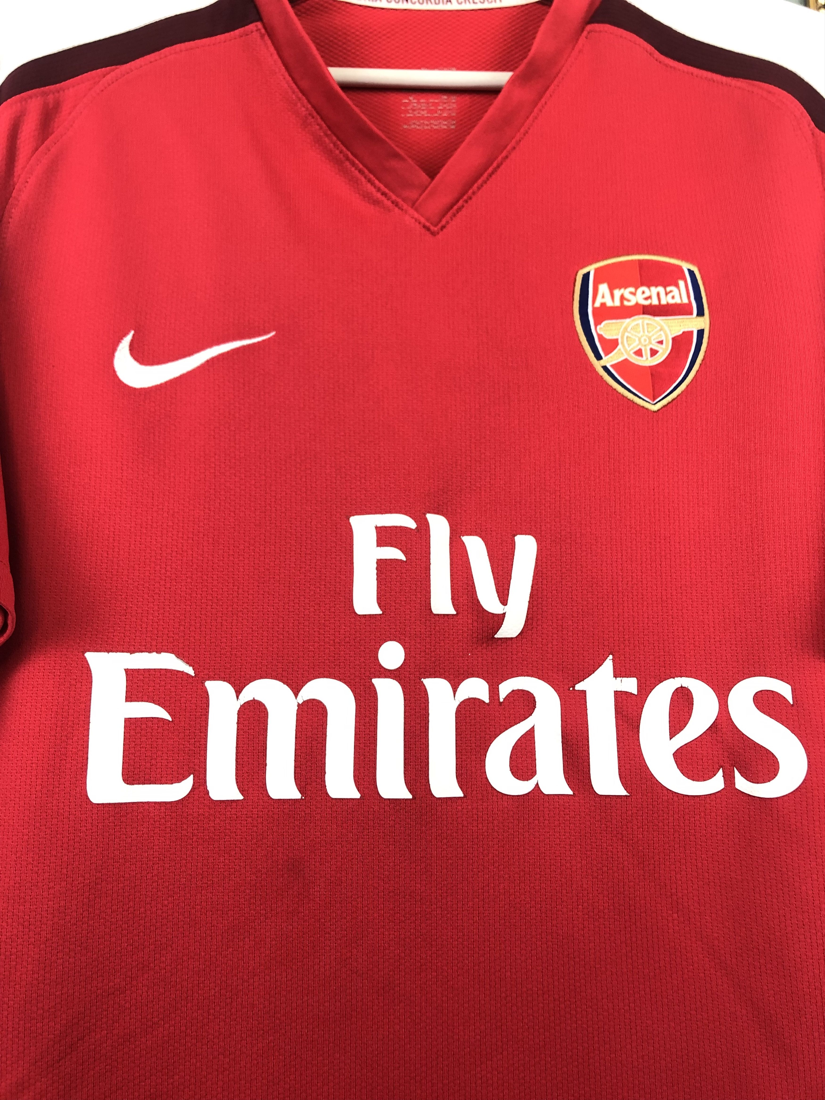 Nike Arsenal football shirt 2008 Soccer Jersey Gunners Tee Hype Size US M / EU 48-50 / 2 - 5 Thumbnail