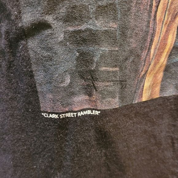 Hanes Vintage Hanes Black Blues Chicago Painting 1994 - S Size US S / EU 44-46 / 1 - 4 Thumbnail
