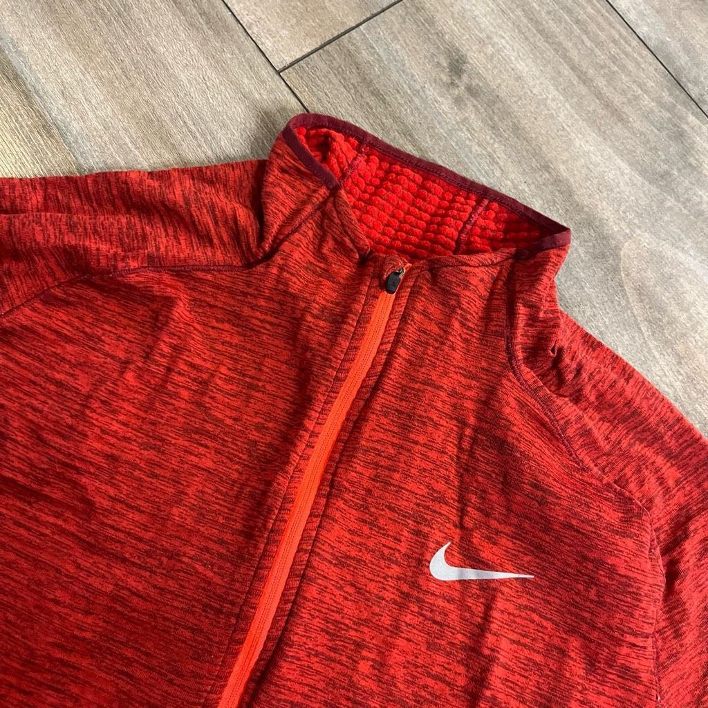 Nike Nike Red Athletic Quarterzip Pullover Men Large Size US L / EU 52-54 / 3 - 2 Thumbnail