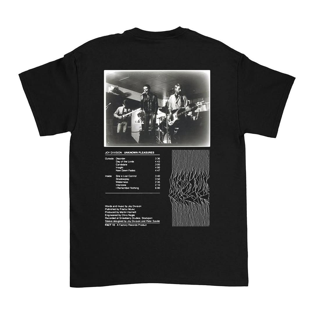 Rap Tees Joy Division - Unknown Pleasure Size US L / EU 52-54 / 3 - 2 Thumbnail