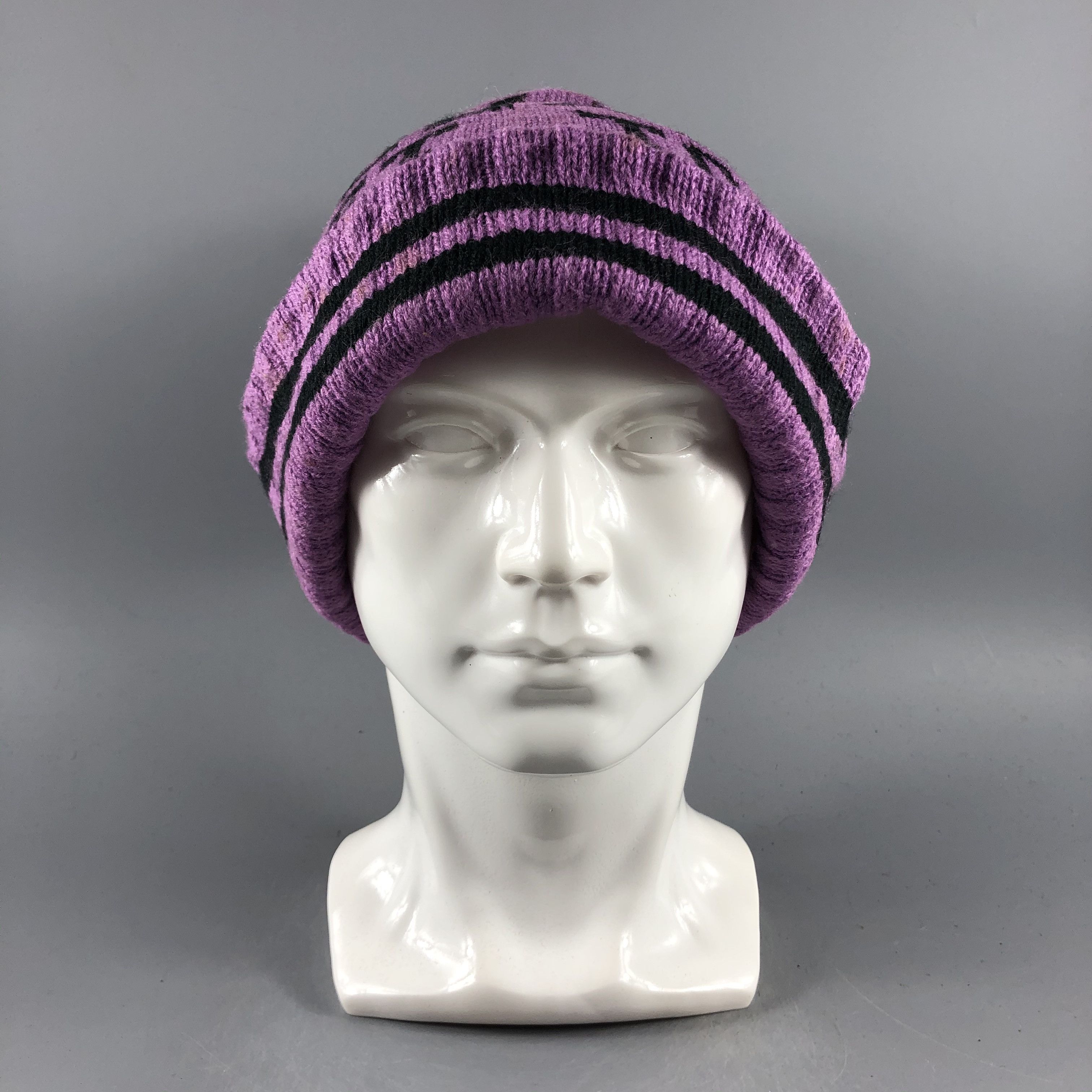 Japanese Brand × Vintage Wording Bobble Beanie Snow Hat Snow Cap -D545 Size ONE SIZE - 2 Thumbnail