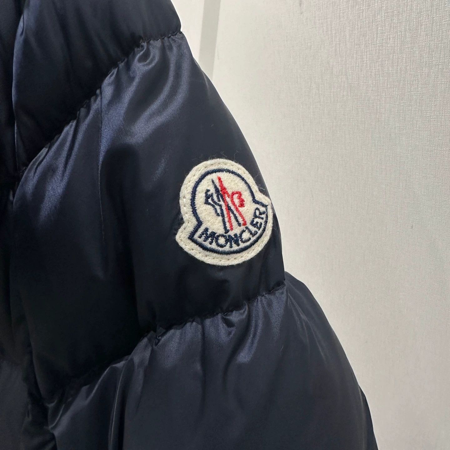 Moncler Moncler feb222 high-collar logo-panelled down coat 2 Size US M / EU 48-50 / 2 - 6 Thumbnail