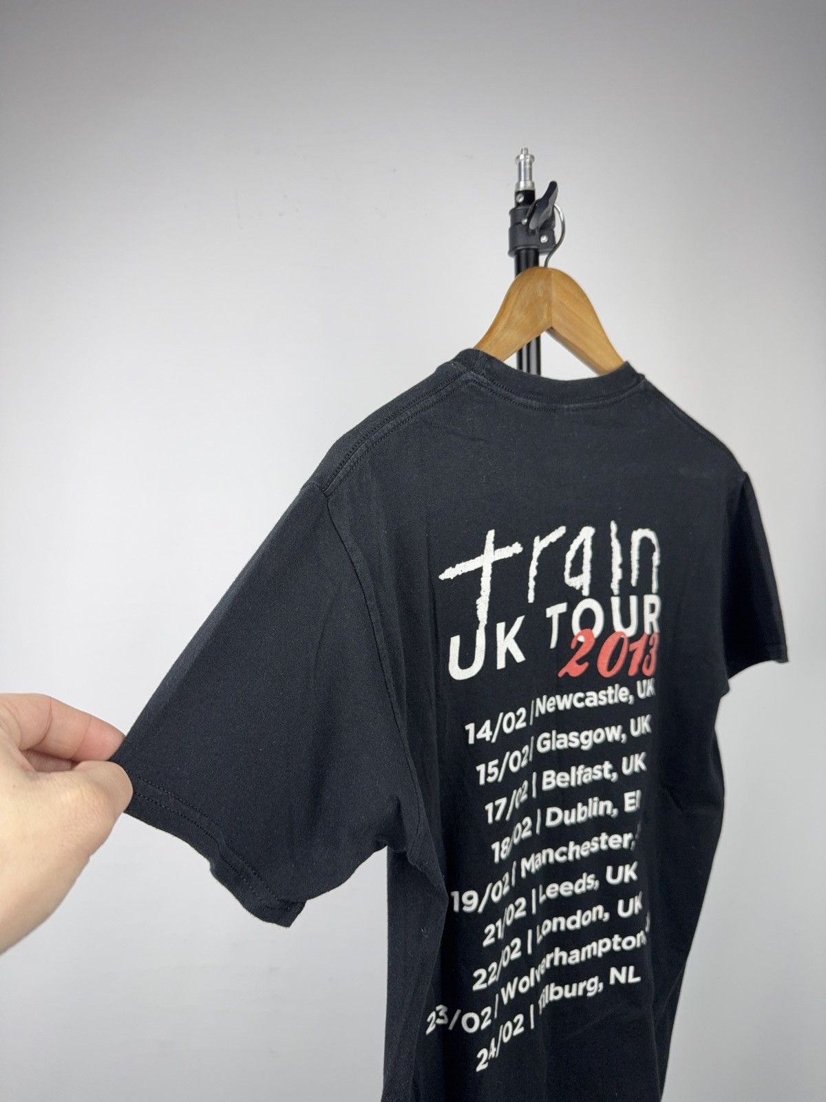 Band Tees 00s Train California 37 UK Tour 2013 Band T-Shirt Size US M / EU 48-50 / 2 - 11 Thumbnail
