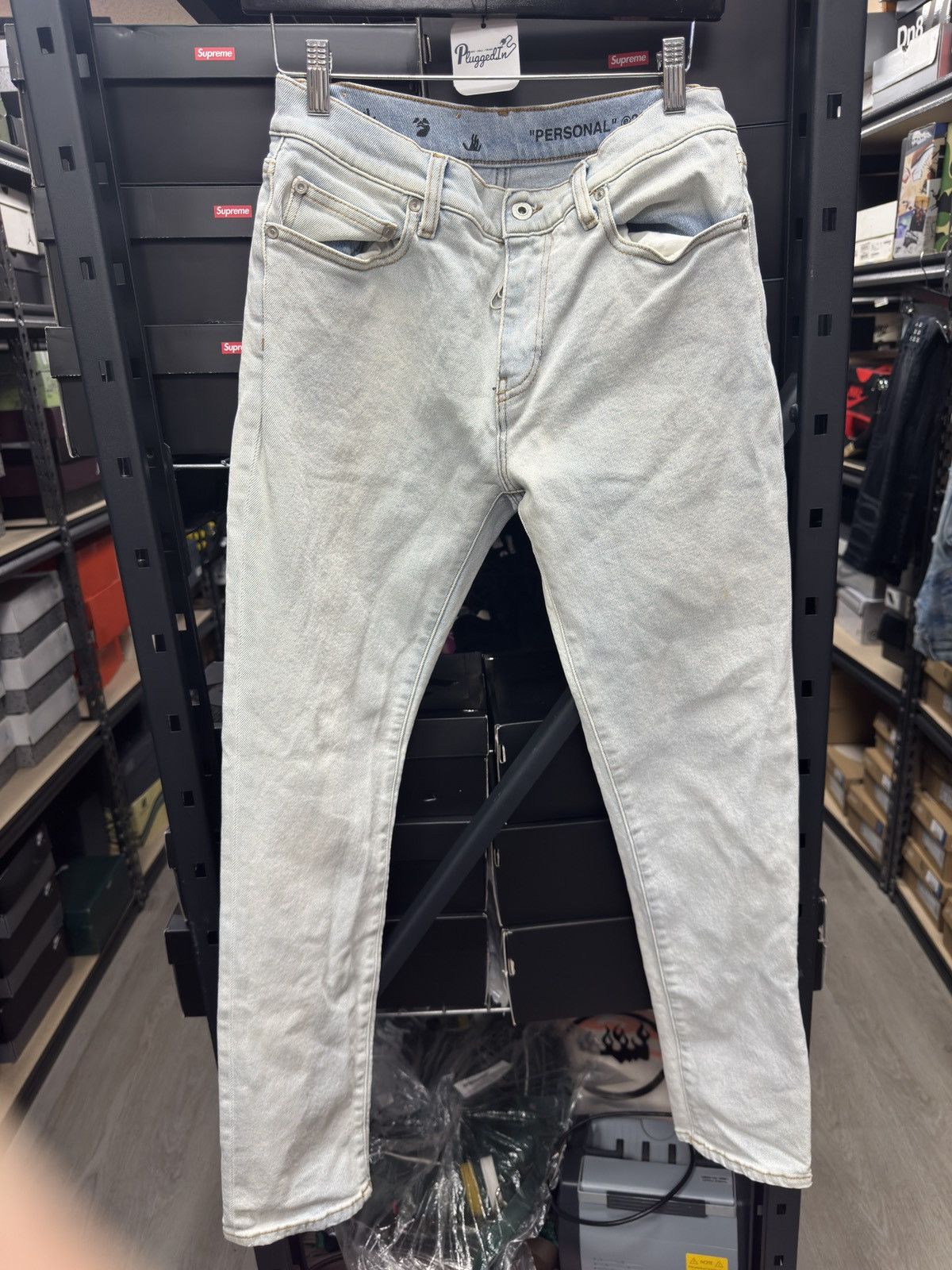 Off-White Off White Denim Jeans Size US 30 / EU 46 - 1 Thumbnail