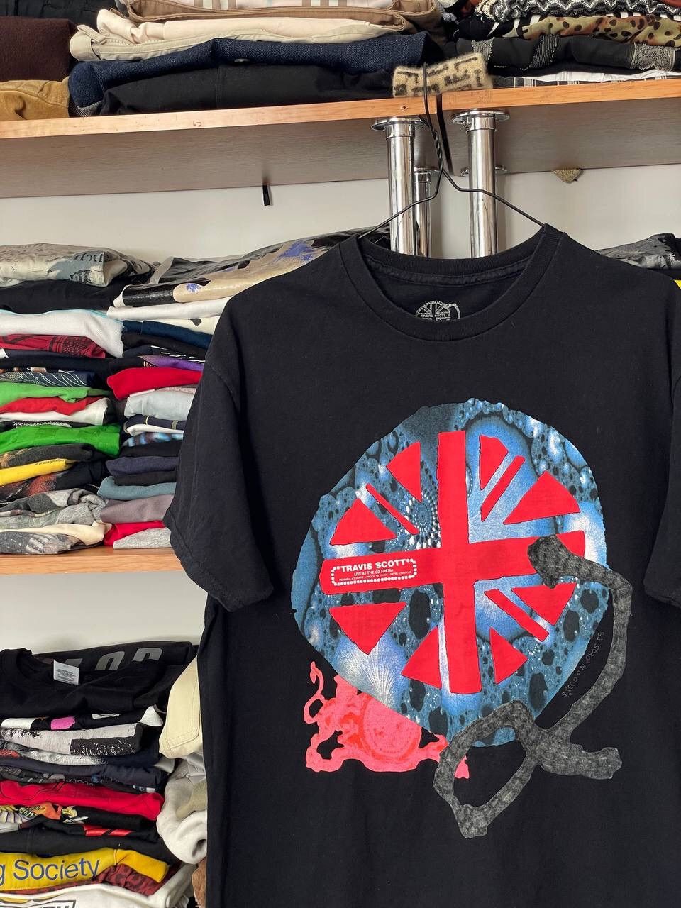 Rap Tees × Travis Scott LONDON EXCLUSIVE UTOPIA O2 LIVE TRAVIS SCOTT Size US M / EU 48-50 / 2 - 4 Thumbnail