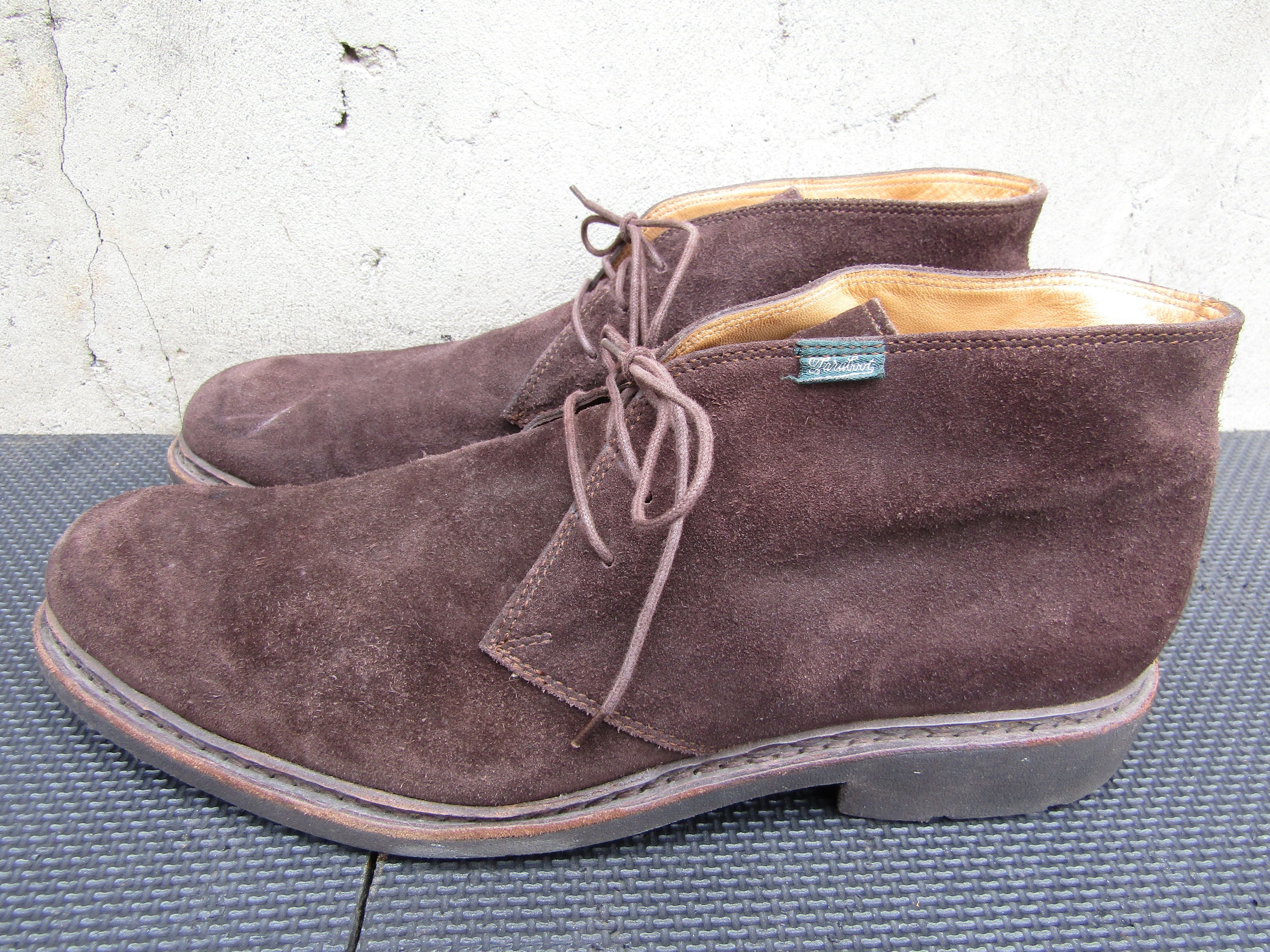 Paraboot Paraboot France Brown Suede Ankle Chukka Lace Up Size US 10 / EU 43 - 6 Thumbnail