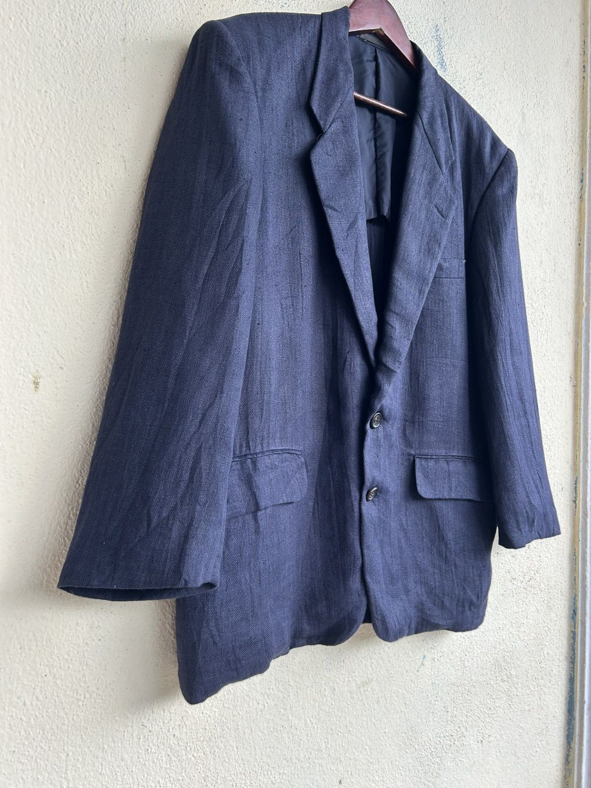 Comme des Garcons Comme des Garcons Homme Linen Blazer Size US S / EU 44-46 / 1 - 5 Thumbnail