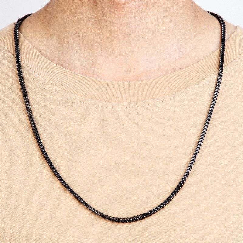 Jewelry Curb Cuban Link Chain Necklace Size ONE SIZE - 4 Thumbnail