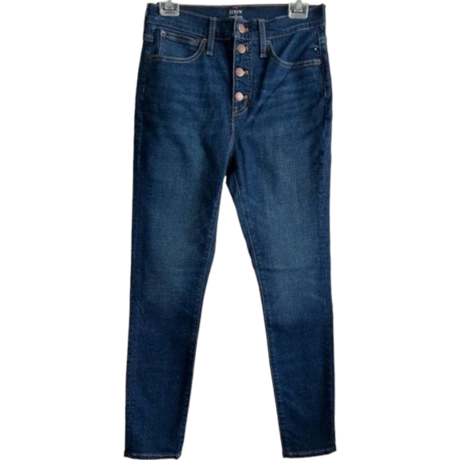 J.Crew J.CREW 10" High-Rise Skinny Jeans, 27 Size 27" / US 4 / IT 40 - 1 Thumbnail