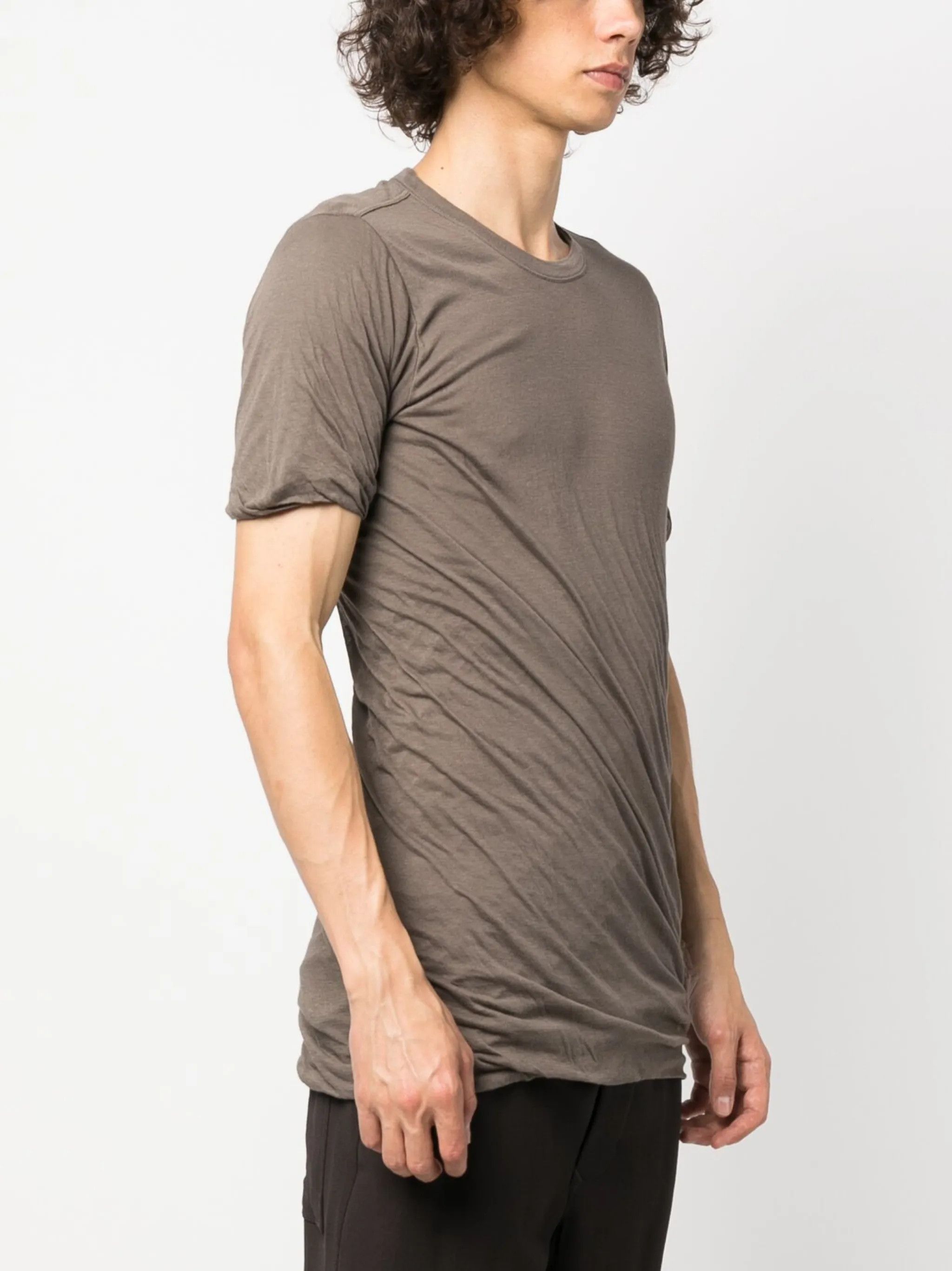トップス rick owens 16FW MASTODON SHIRT Rick Owens Rick Owens SS16 MASTODON DOUBLE LAYER TSHIRT