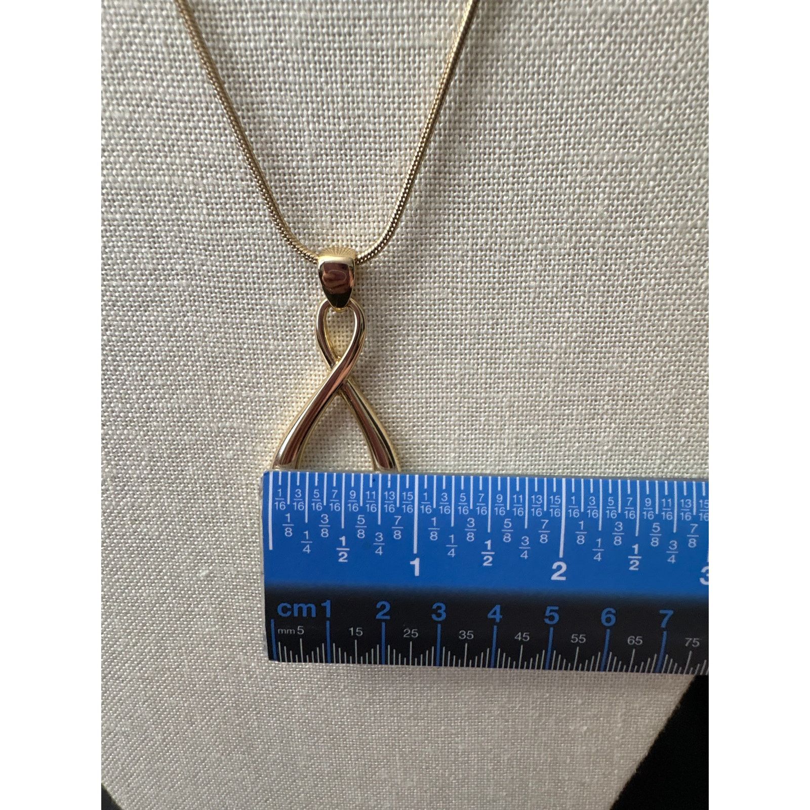 Other Napier Gold Tone Teardrop Pendant Necklace 25in NWT Signed Size ONE SIZE - 6 Thumbnail