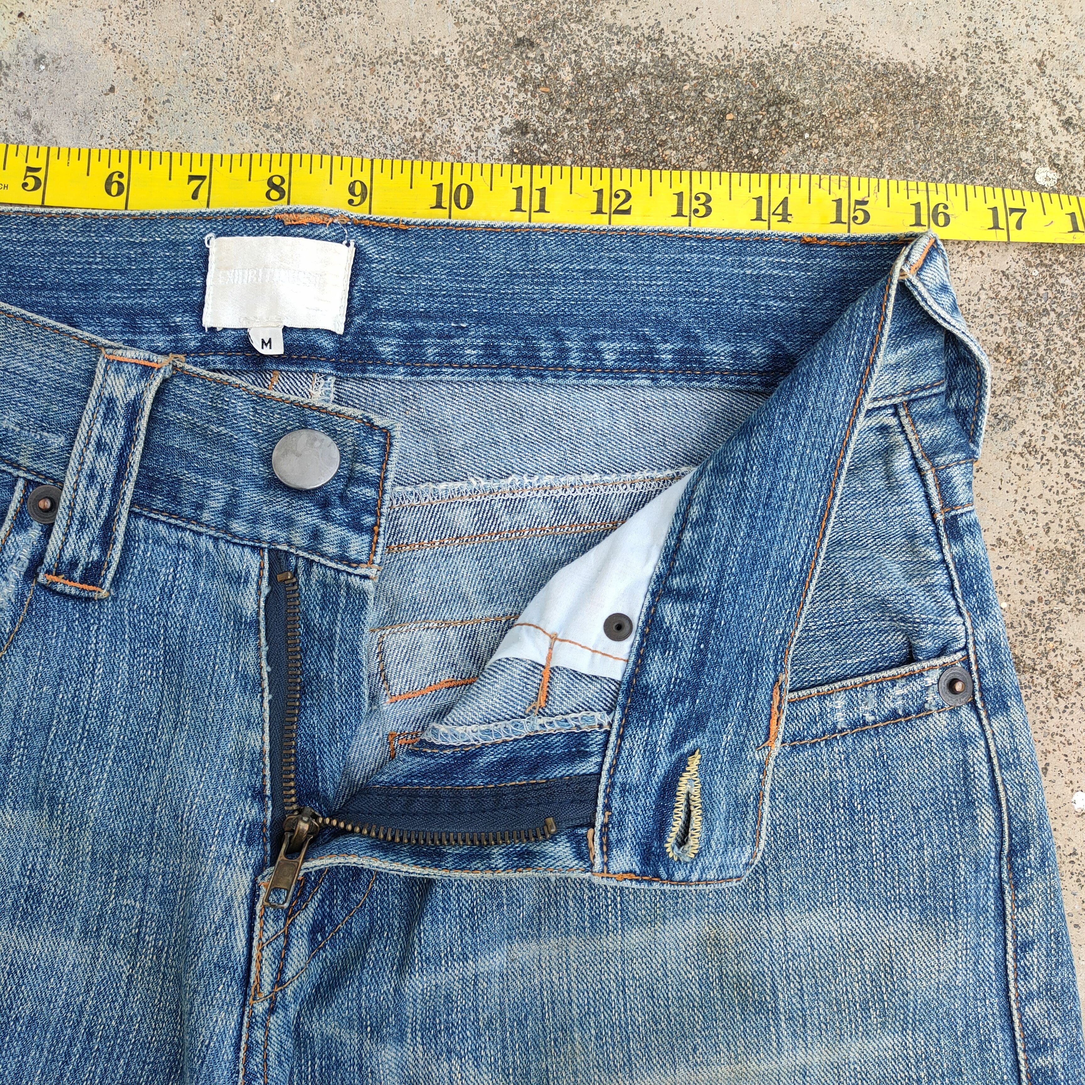 Japanese Brand FLARE VINTAGE JAPANESE FADED DISTRESSED JEANS DENIM PANTS Size US 32 / EU 48 - 9 Thumbnail