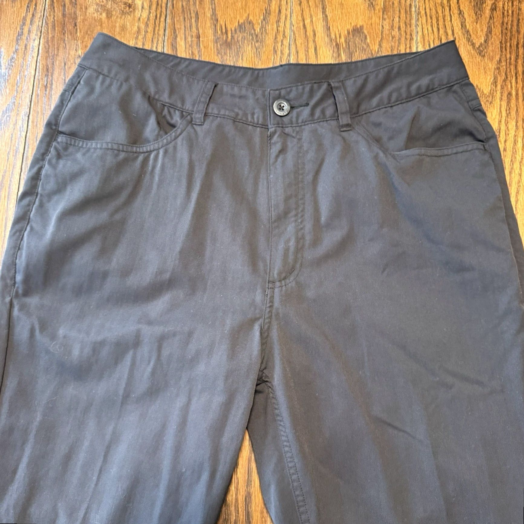 Vintage Rohan Dove Black Sentry Trousers Insect Shield 34S Pants 32x28 Khakis Flat Front 5-Pocket Regular Mens Vintage: No Size US 34 / EU 50 - 3 Thumbnail