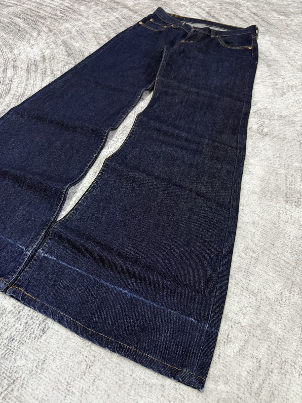 Levi's Vintage Levis 308 Super Wide Leg Flared Jeans Size US 28 / EU 44 - 3 Thumbnail
