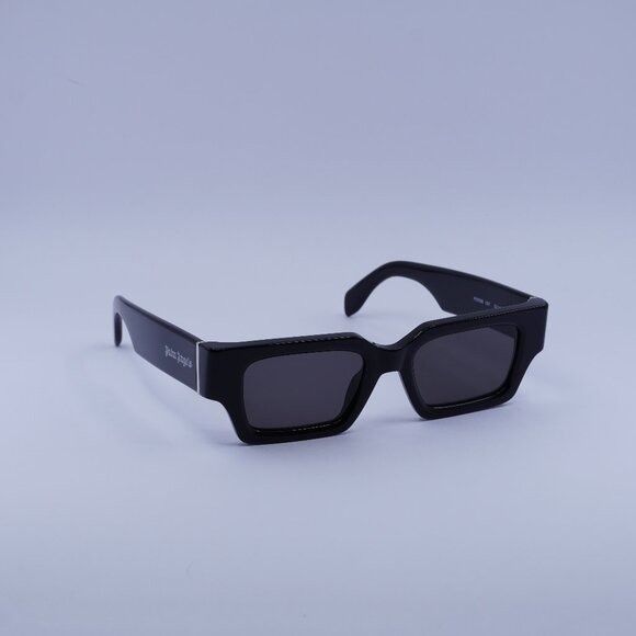 Palm Angels PERI10K MALIBU 1007 Cat Eye Sunglasses - Black/Dark Grey New Palm Angels PERI10K MALIBU 1007 Black/Dark Grey 53-18  main image 2