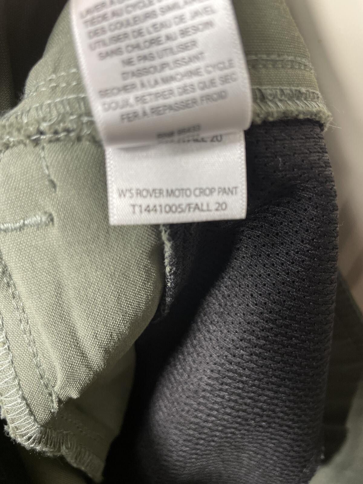 Toad&Co Toad&Co Legging Pants Women's Size 2 Green Moto Crop Outdoor Size 26" / US 2 / IT 38 - 6 Thumbnail