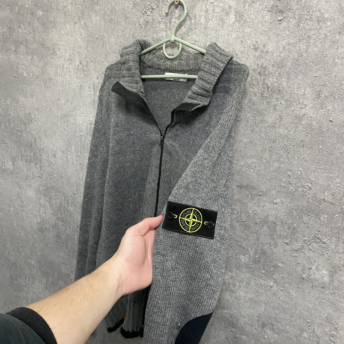 Stone Island Rare Vintage Stone Island Full Zip Sweater Knitting 90s Size US XL / EU 56 / 4 - 8 Thumbnail