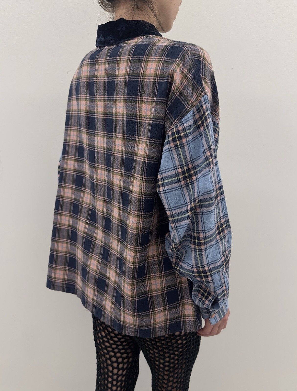 Acne Studios Acne Studios Bla Konst Plaid Relaxed Fit Shirt Oversized Size XS / US 0-2 / IT 36-38 - 3 Thumbnail