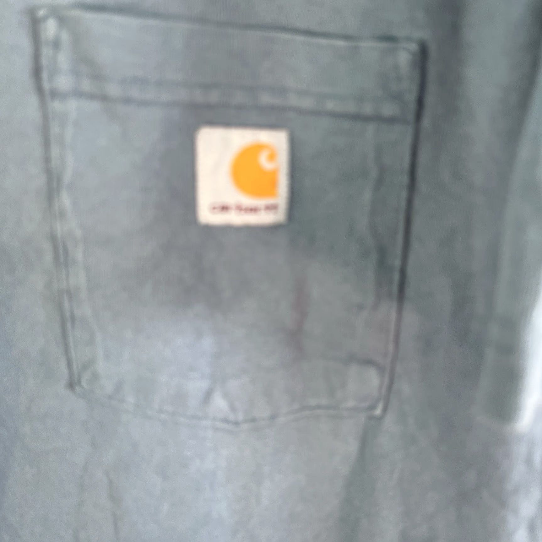 Carhartt VINTAGE Carhartt Men's Short Sleeve T-Shirt Size L Crew Neck Gray Pockets Outdoor 2010s Size US L / EU 52-54 / 3 - 2 Thumbnail