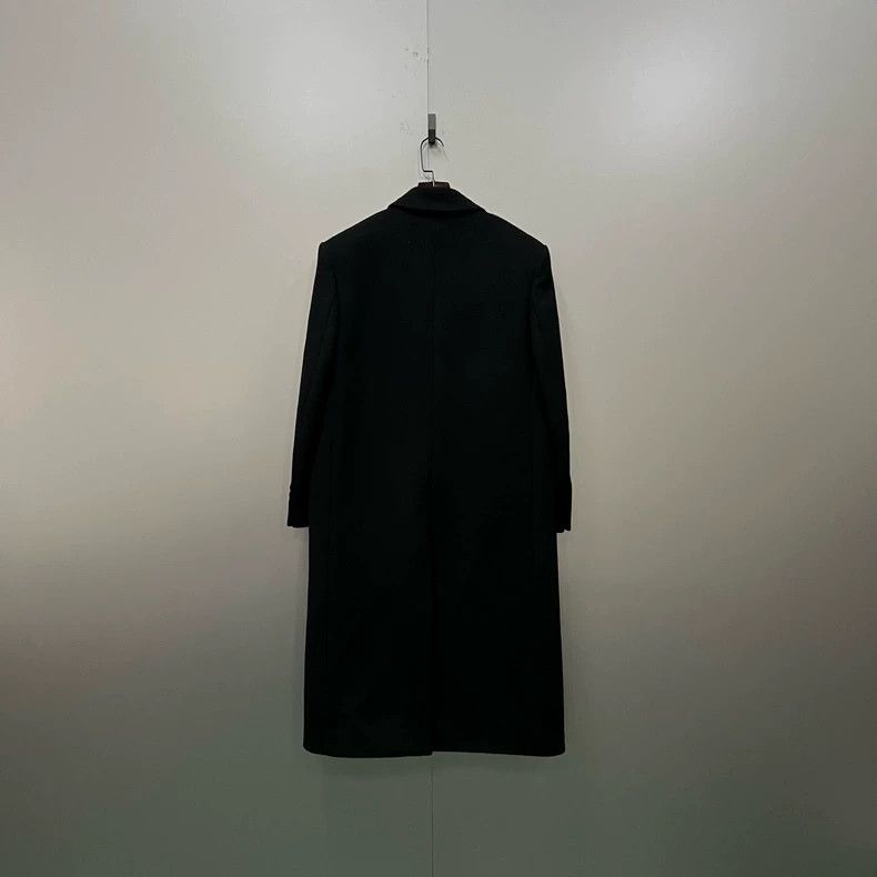 Saint Laurent Paris Saint Laurent Paris Black coat 2505-Nextarrow Size XXS / US 00 / IT 34 - 3 Thumbnail