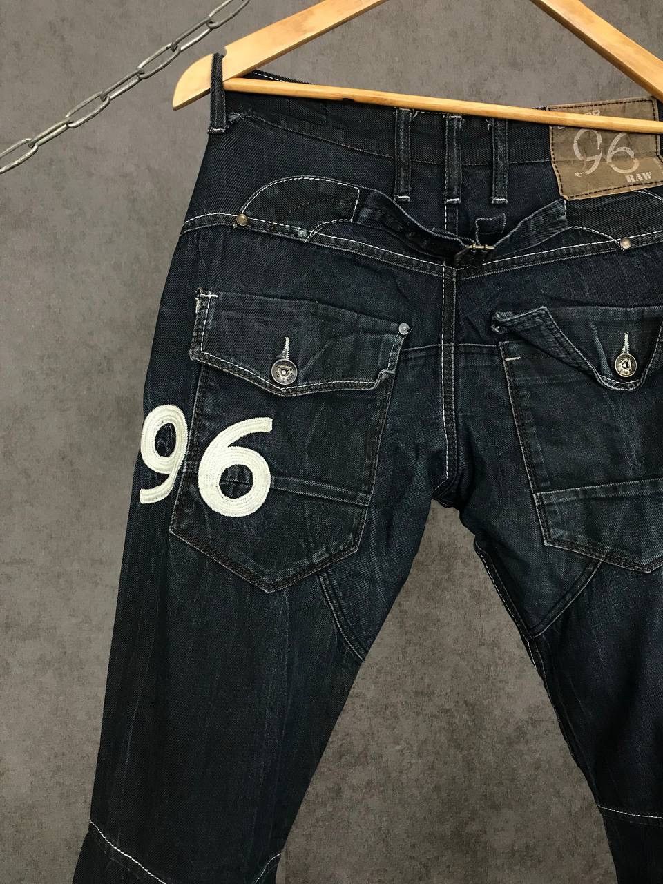 G-Star G Star Raw biker vintage jeans Size US 30 / EU 46 - 8 Thumbnail