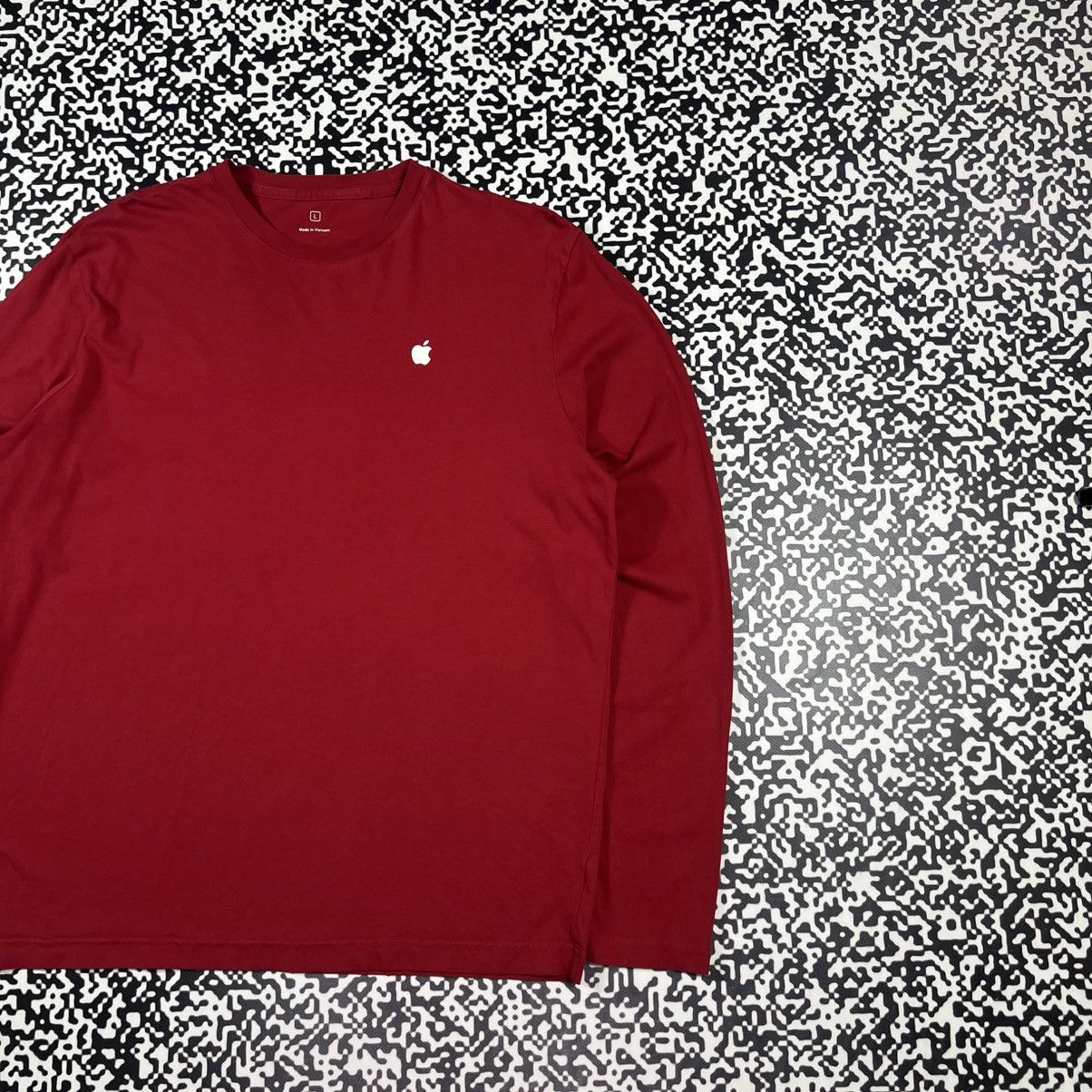 Apple Vintage Y2K Apple Mini Logo Retro Microsoft Style Longsleeve Size US L / EU 52-54 / 3 - 3 Thumbnail