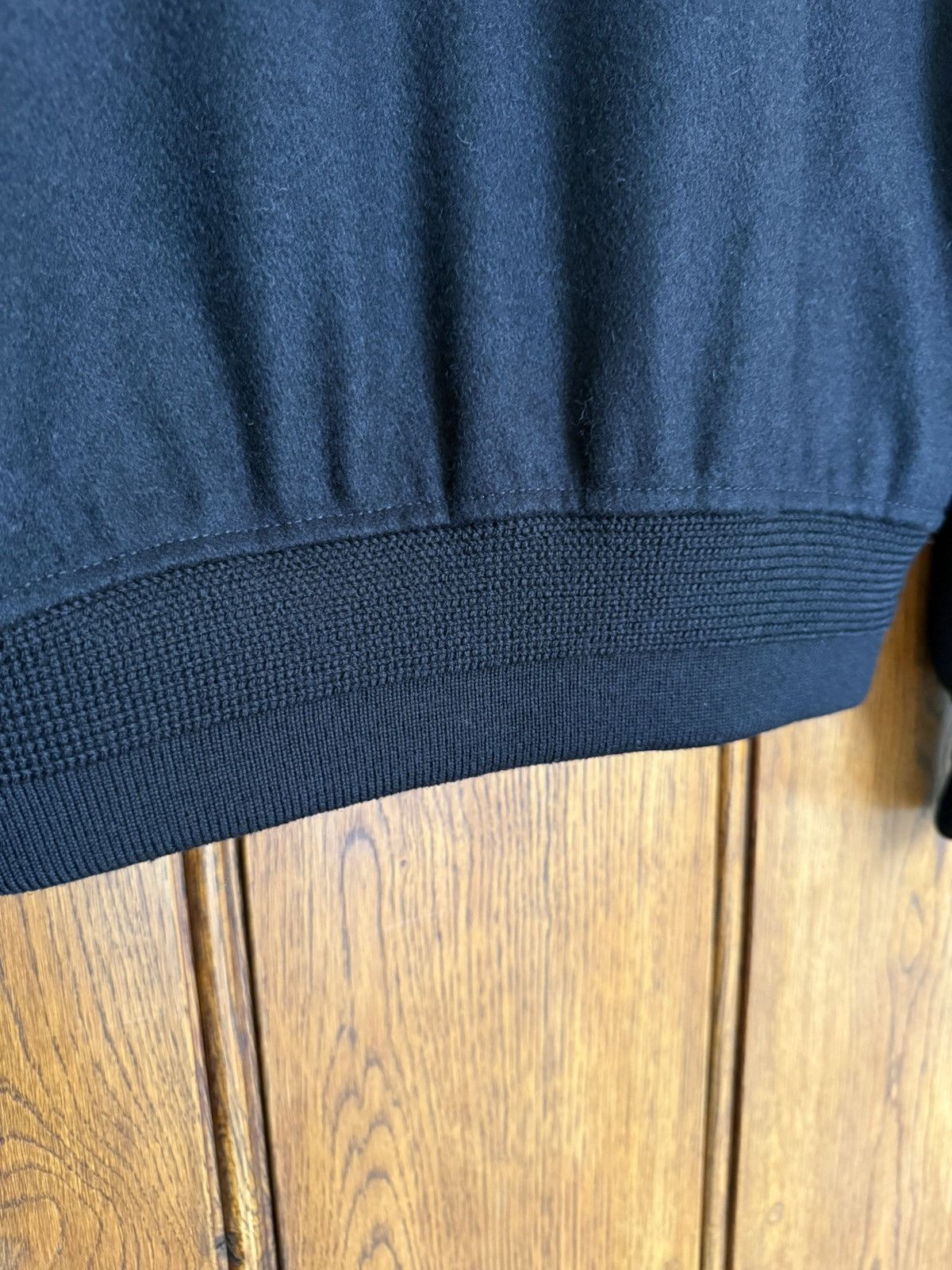 Saint Laurent Paris $3k 🤑Saint Laurent classic black teddy leather wool FR36 S Size XS / US 0-2 / IT 36-38 - 14 Thumbnail
