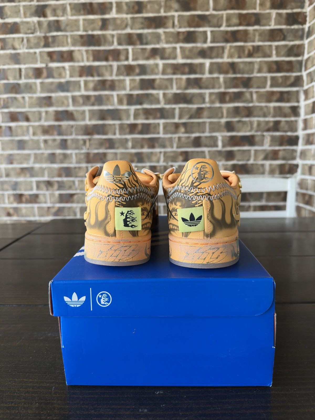 HELLSTAR adidas x HELLSTAR Superstar Hazy Orange Size US 10.5 / EU 43-44 - 4 Thumbnail
