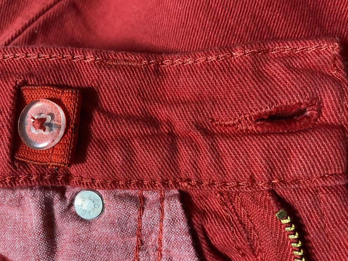 Levi's Women’s Junior Levi’s 511 Slim Vintage Red Jeans Denim Size 28" / US 6 / IT 42 - 21 Thumbnail