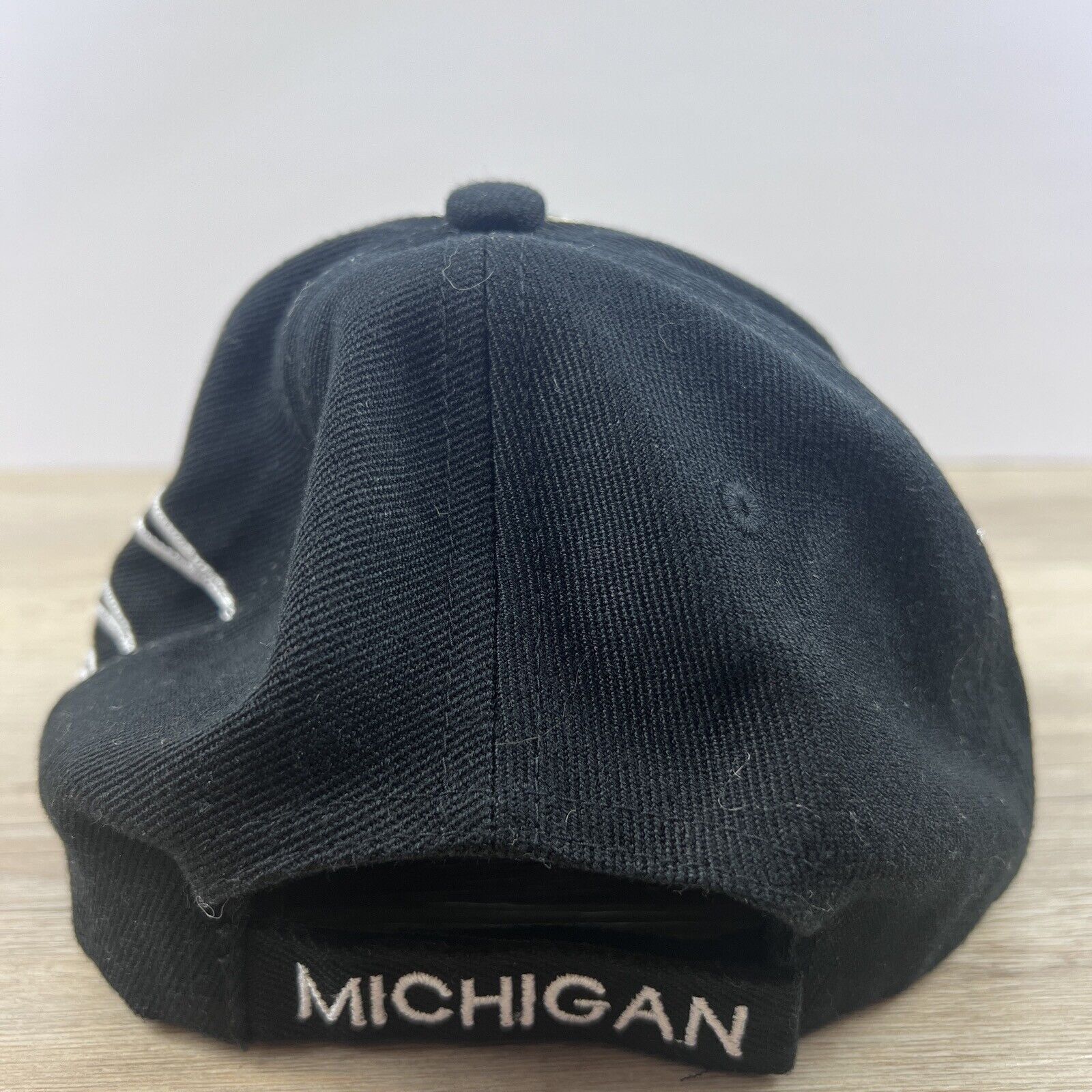 Other Michigan Black Hat Michigan Cap Hat Black Adjustable Hat Adu Size ONE SIZE - 8 Thumbnail