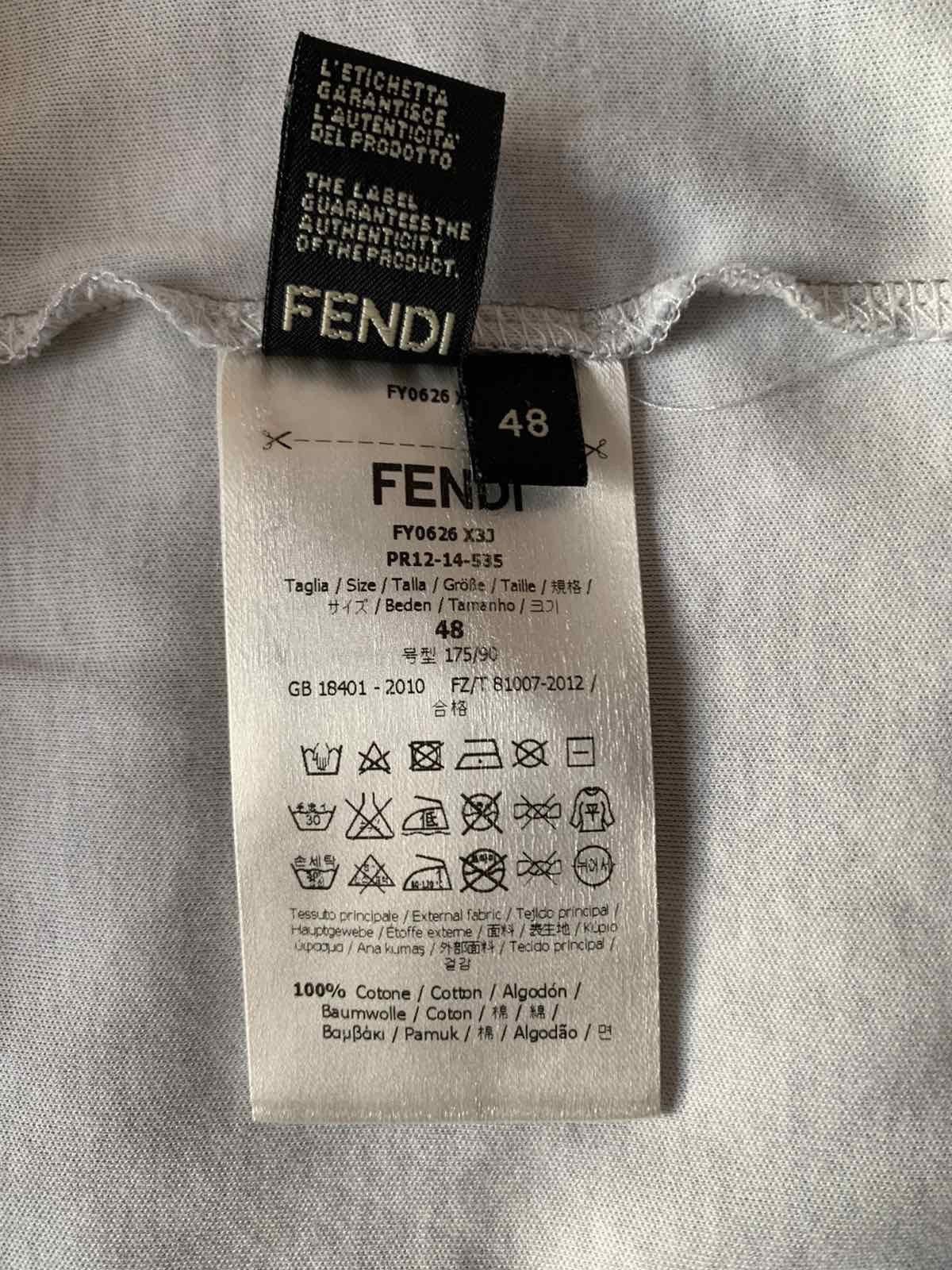 Fendi 🔥 Fendi Graffiti T-Shirt Size US M / EU 48-50 / 2 - 5 Thumbnail