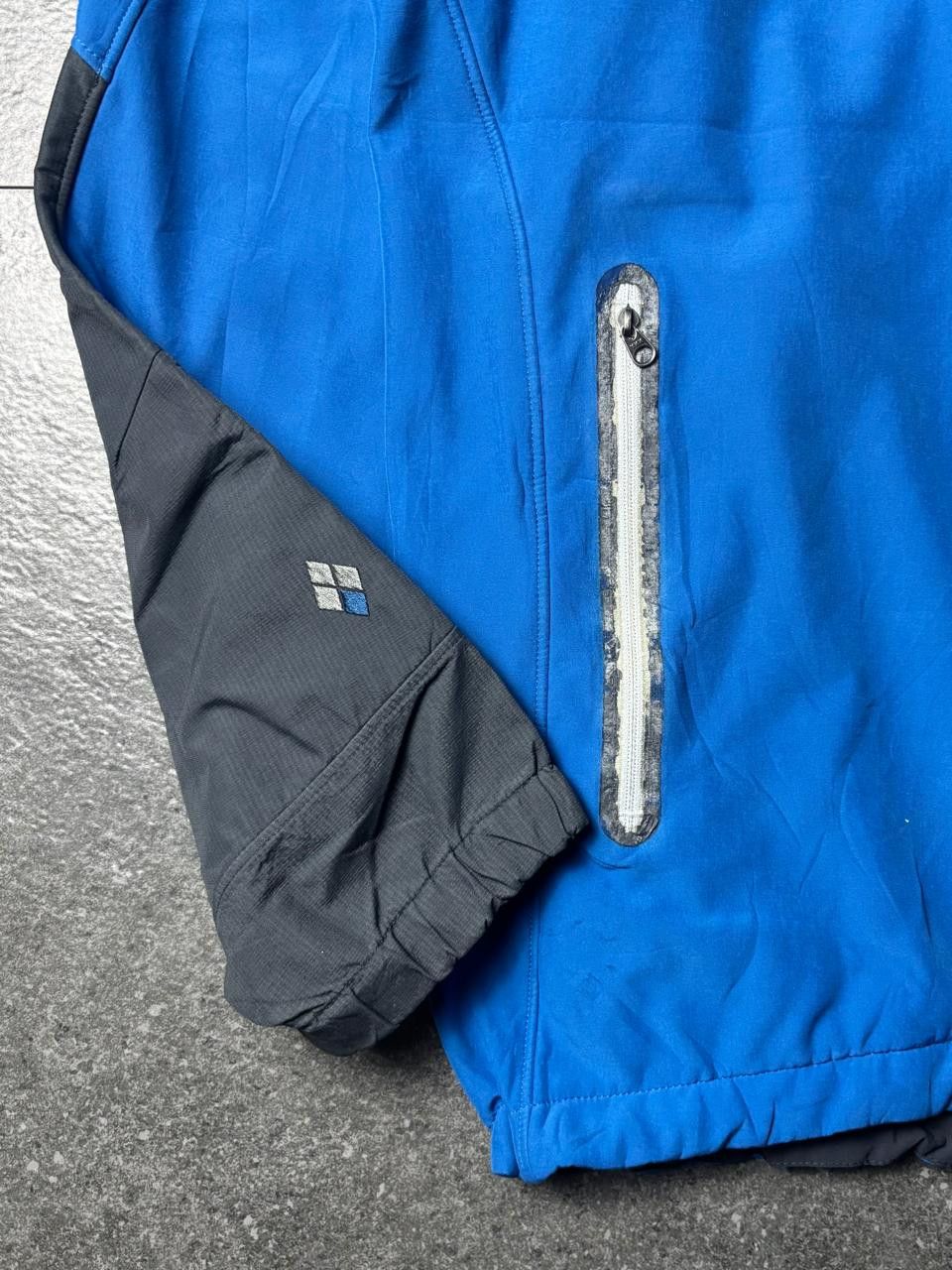 Montbell 2000s Montbell Blue Softshell Jacket Size US L / EU 52-54 / 3 - 4 Thumbnail