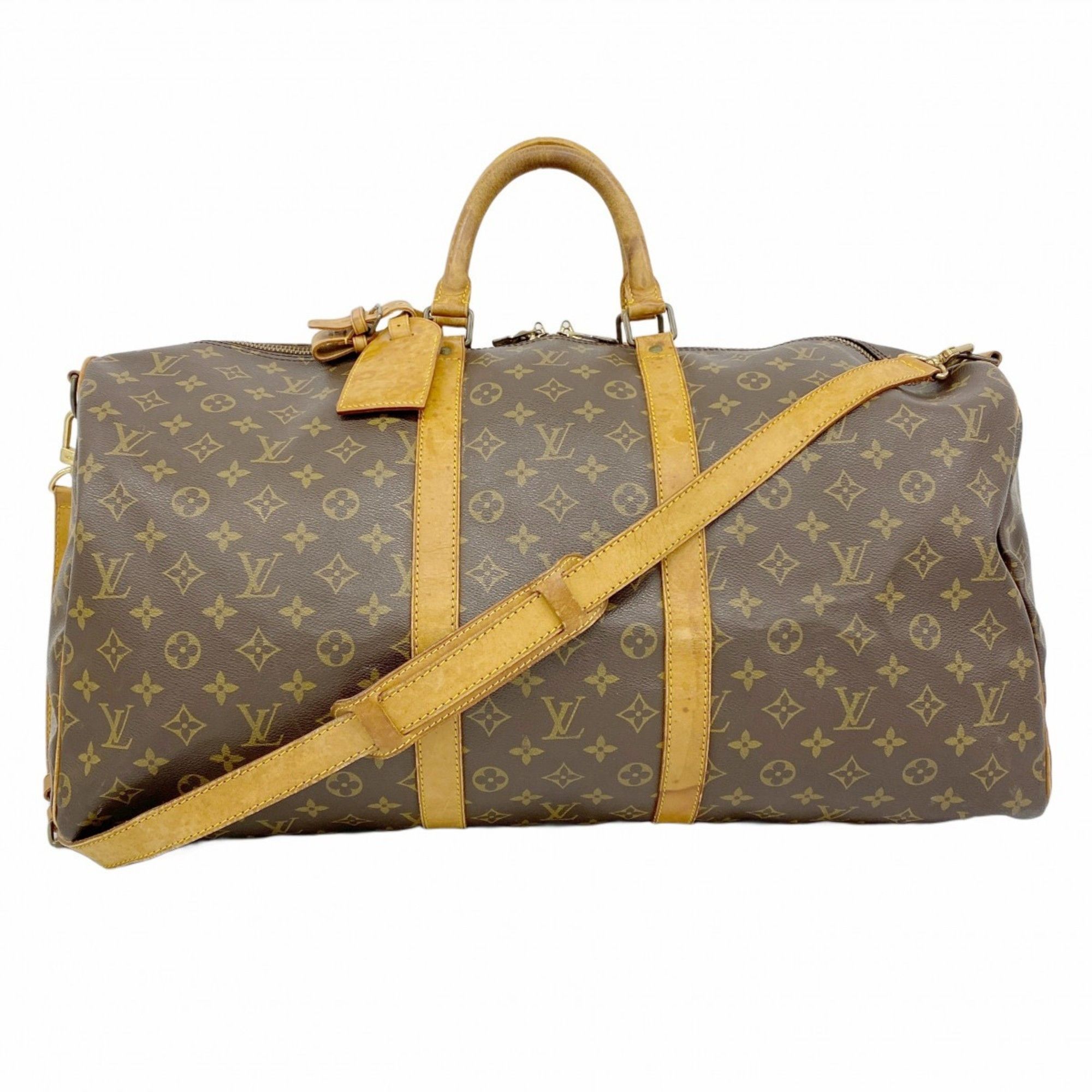 Louis Vuitton Louis Vuitton Keepall Bandoulière 55 travel Size ONE SIZE - 1 Thumbnail