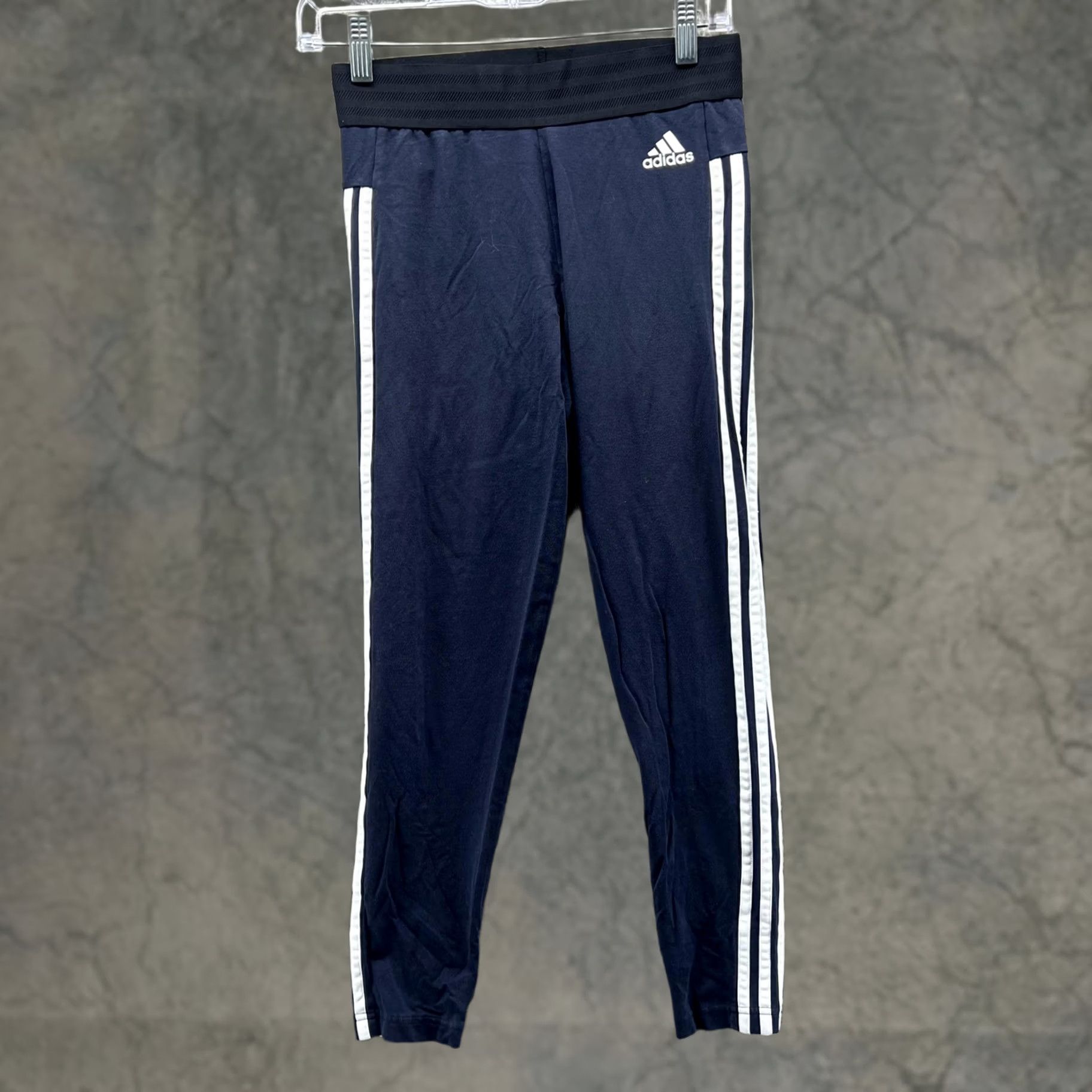 Adidas Adidas Pants Womens M Navy Blue Tiro 17 3 Stripe Track Pants Athletic Running Gym Soccer Women Size 32" / US 10 / IT 46 - 1 Thumbnail