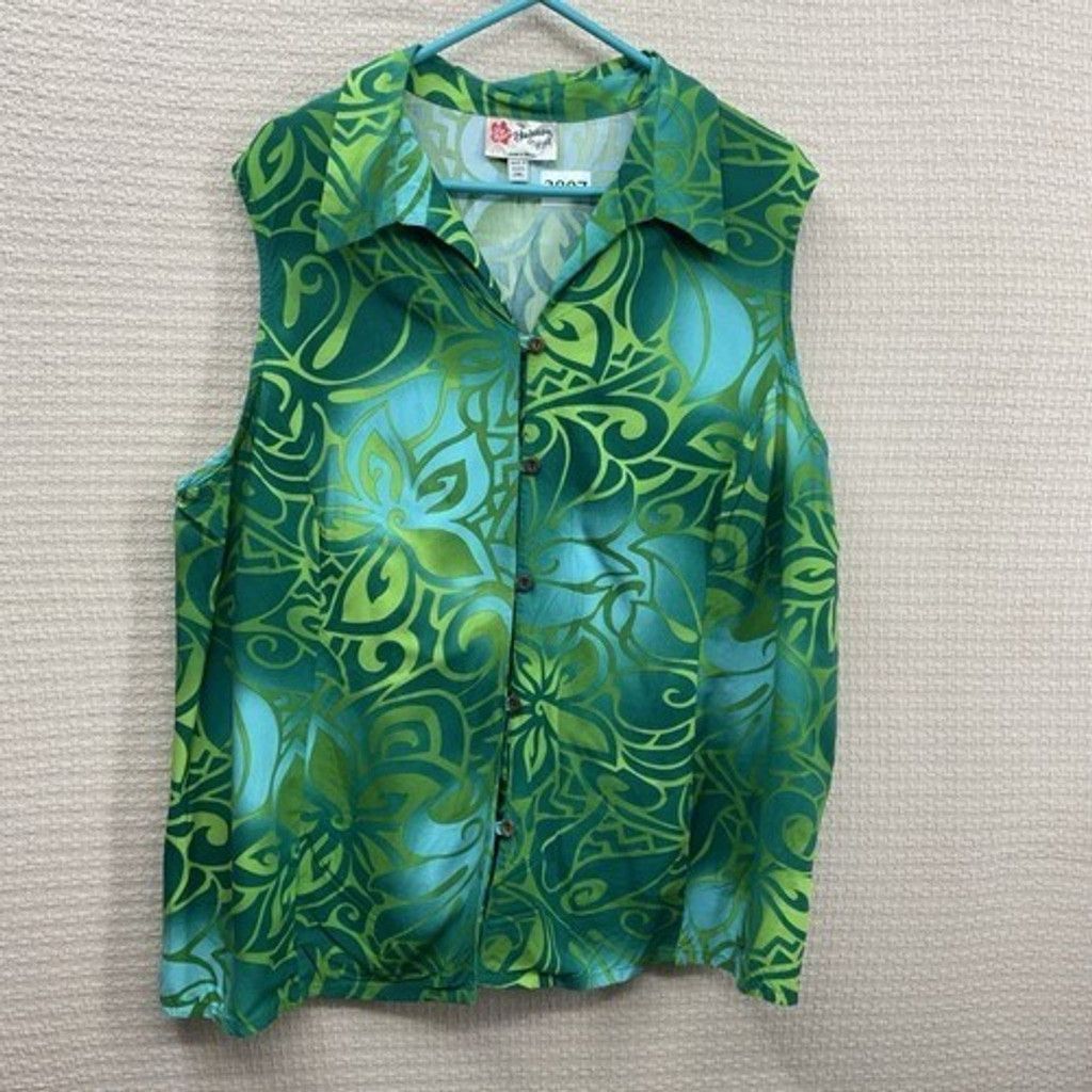 Other VTG The Hawaiian Original Floral Button Up Shirt Women 2XL Size 3XL / US 20-22 - 7 Thumbnail