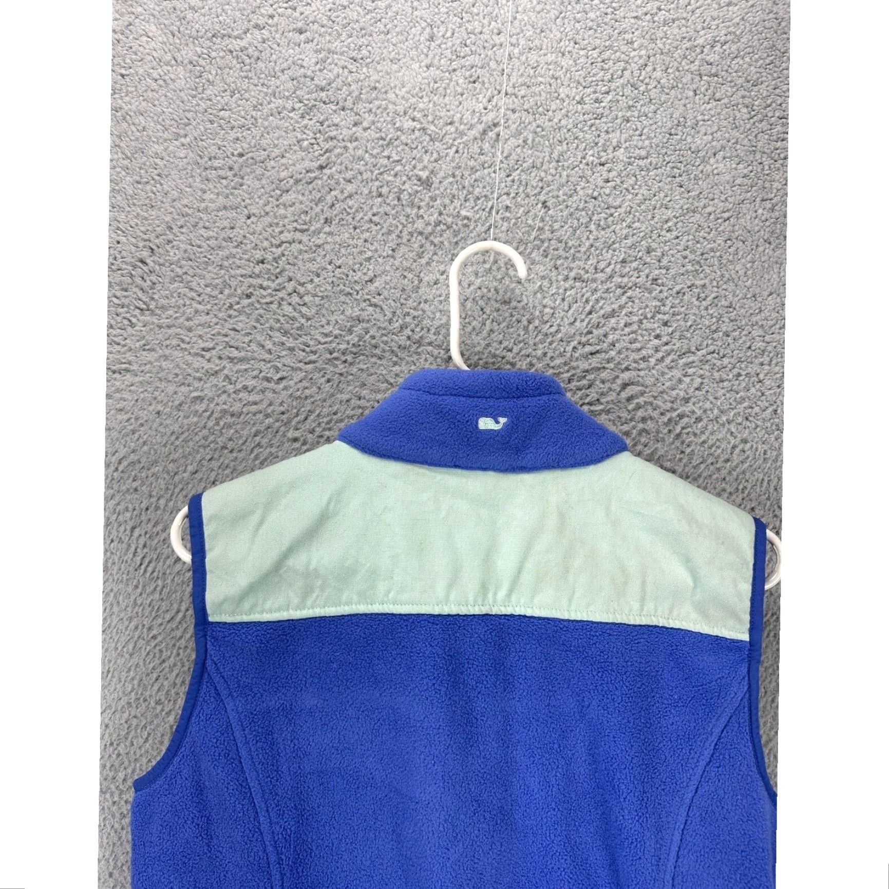Vineyard Vines Vineyard Vines Vest Adult Medium Blue Colorblock Full Zip Fleece Pocket Mens Size US M / EU 48-50 / 2 - 5 Thumbnail