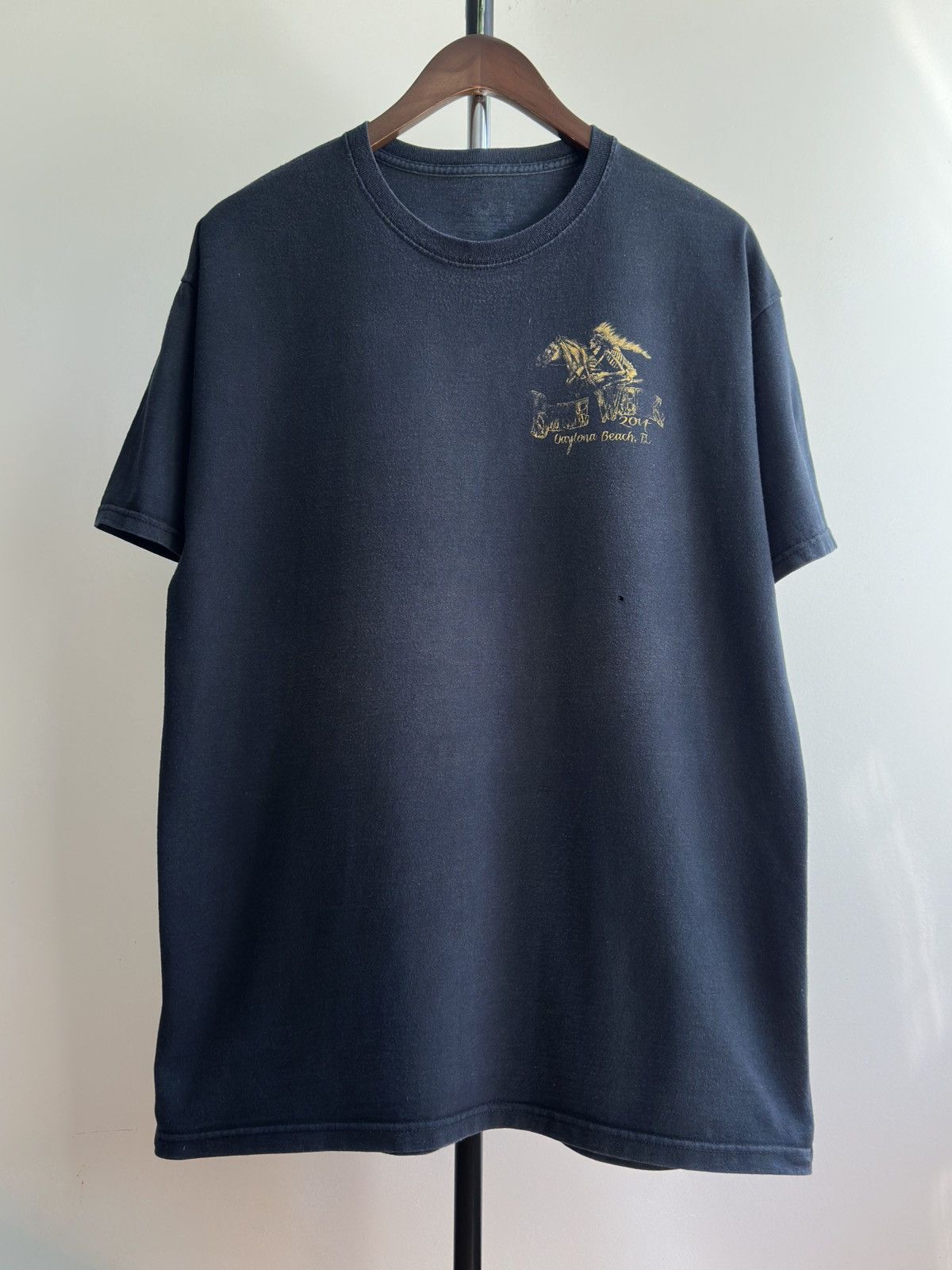 Vintage VINTAGE Y2K BIKE WEEK DAYTONA BEACH FLORIDA 2014 GRAPHIC TEE Size US XL / EU 56 / 4 - 7 Thumbnail