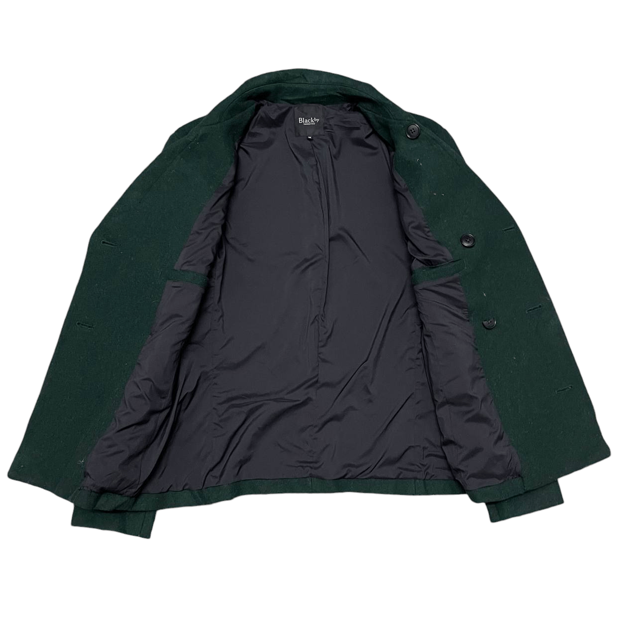 Vanquish Black by Vanquish Wool Peacoat Size US M / EU 48-50 / 2 - 7 Thumbnail
