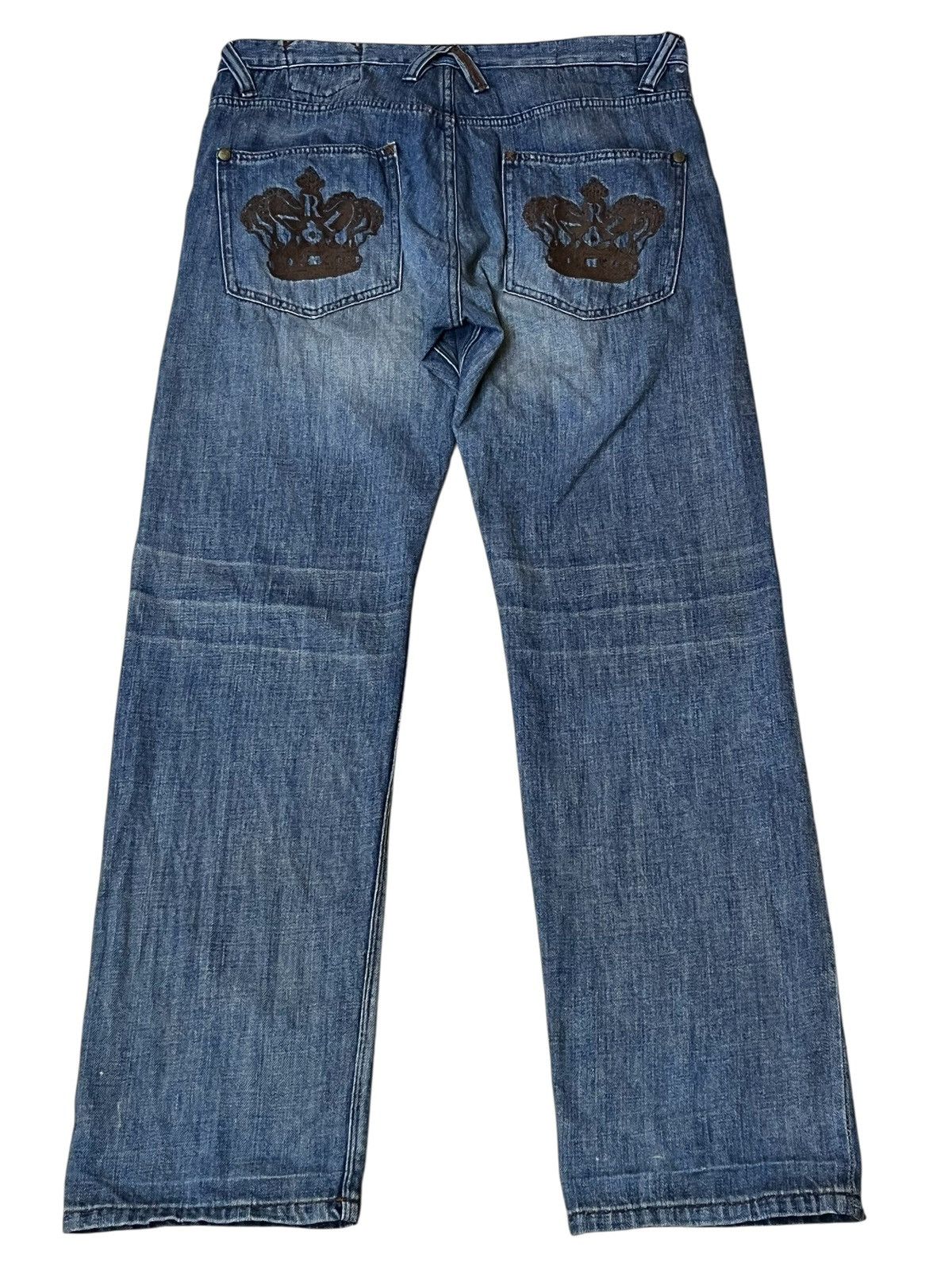 Japanese Brand Japanese streetwear NINE RULAZ LINE NRL distressed jeans Size US 36 / EU 52 - 3 Thumbnail