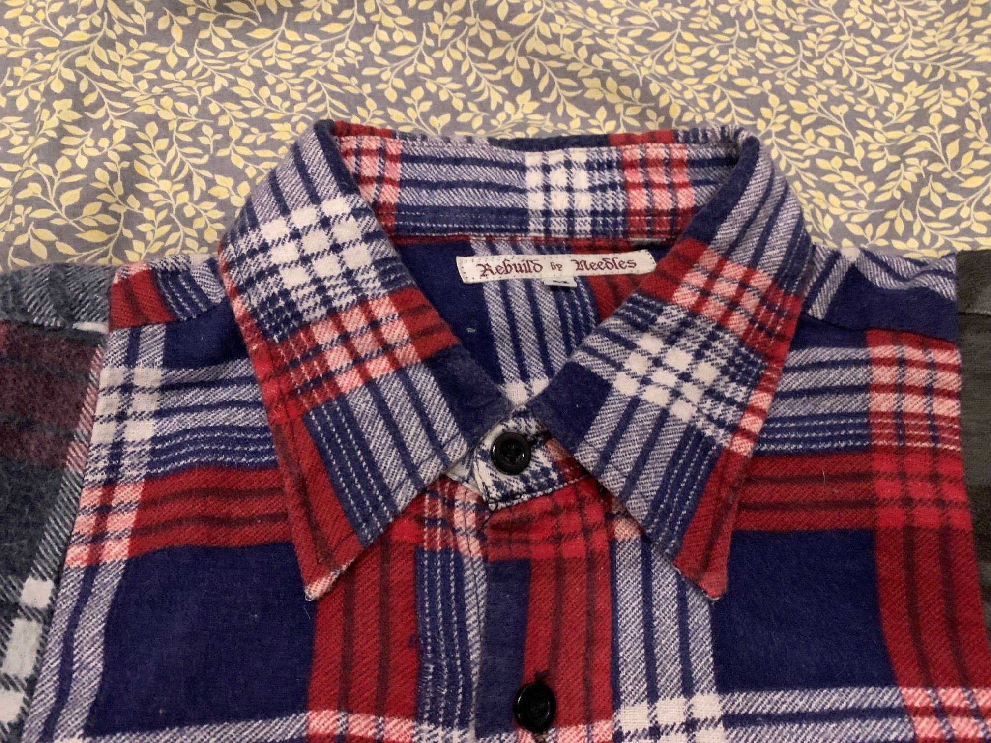 Needles Rebuild by Needles Flannel Shirt - Medium Size US M / EU 48-50 / 2 - 3 Thumbnail