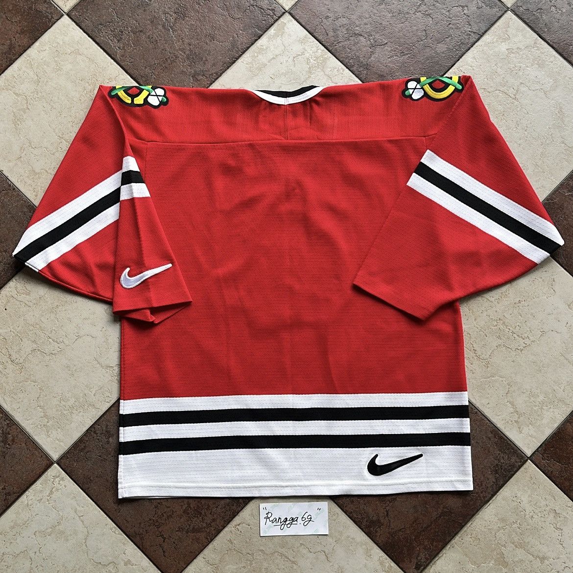 NHL × Nike VINTAGE NIKE X NHL CHICAGO BLACKHAWKS ICE HOCKEY JERSEY Size US M / EU 48-50 / 2 - 2 Thumbnail