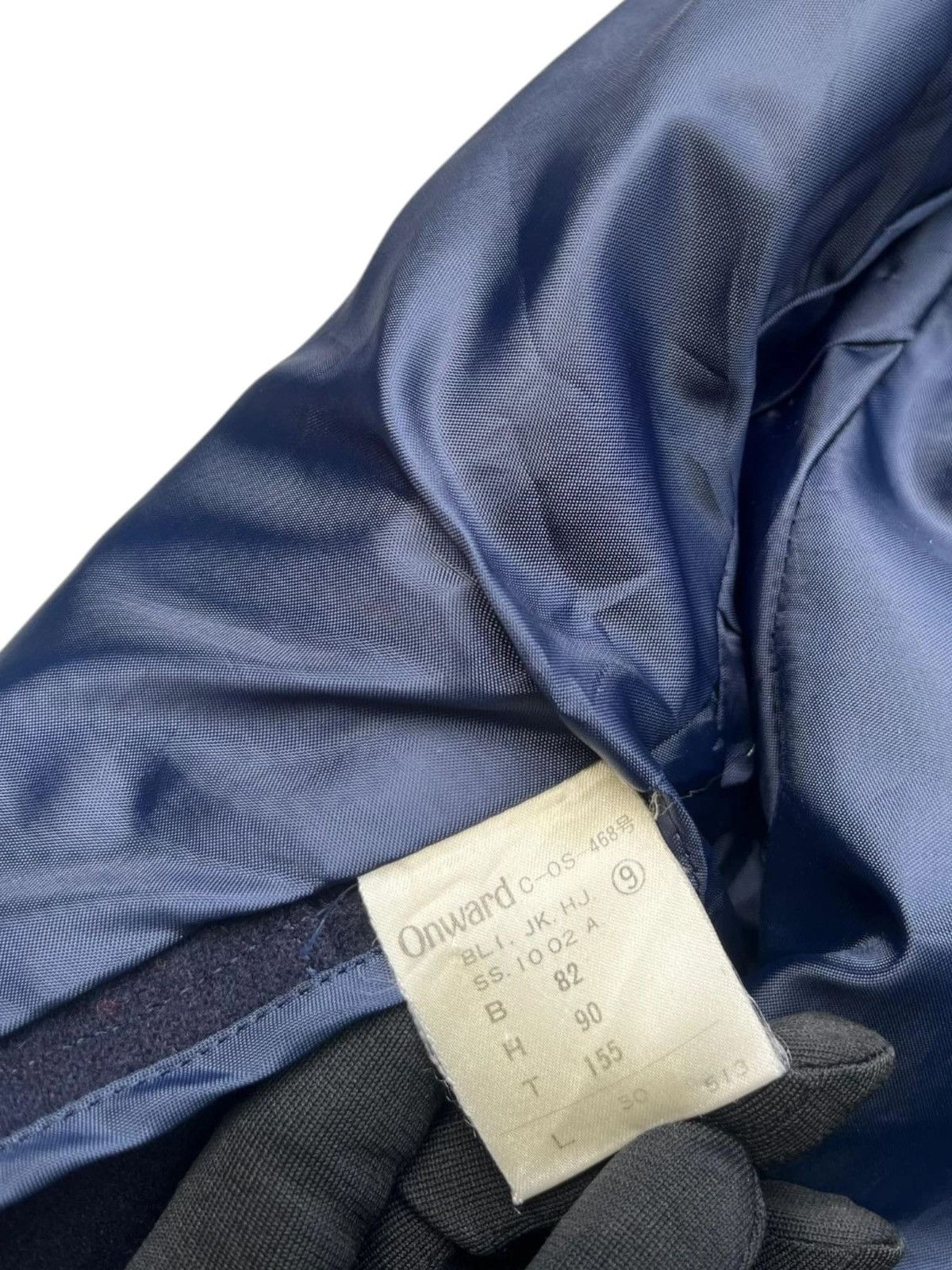 Jean Paul Gaultier Vintage 80’s Jean Paul Gaultier by Onward Cropped Jacket Size S / US 4 / IT 40 - 10 Thumbnail