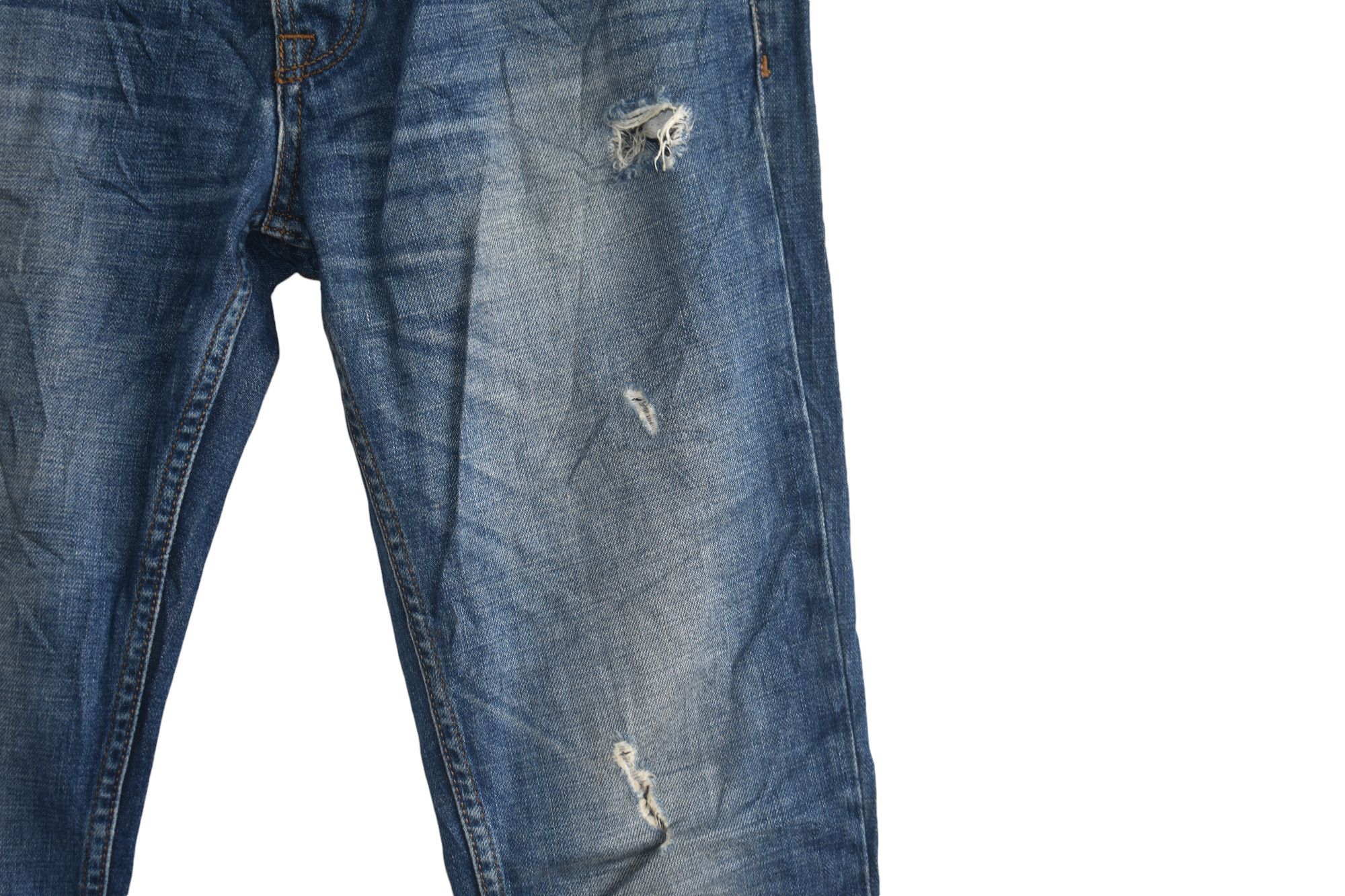 Zara Zara Distress Jeans W30 Size US 30 / EU 46 - 3 Thumbnail