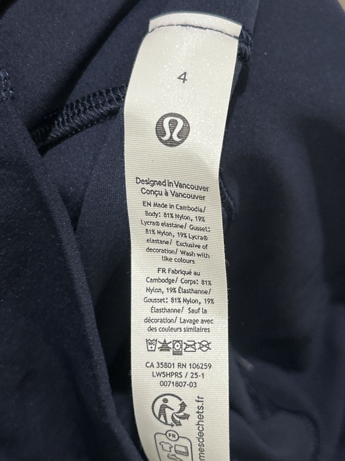 Lululemon NWT lululemon Align HR pant 25 with Pockets 4 True Navy Size 27" / US 4 / IT 40 - 4 Thumbnail