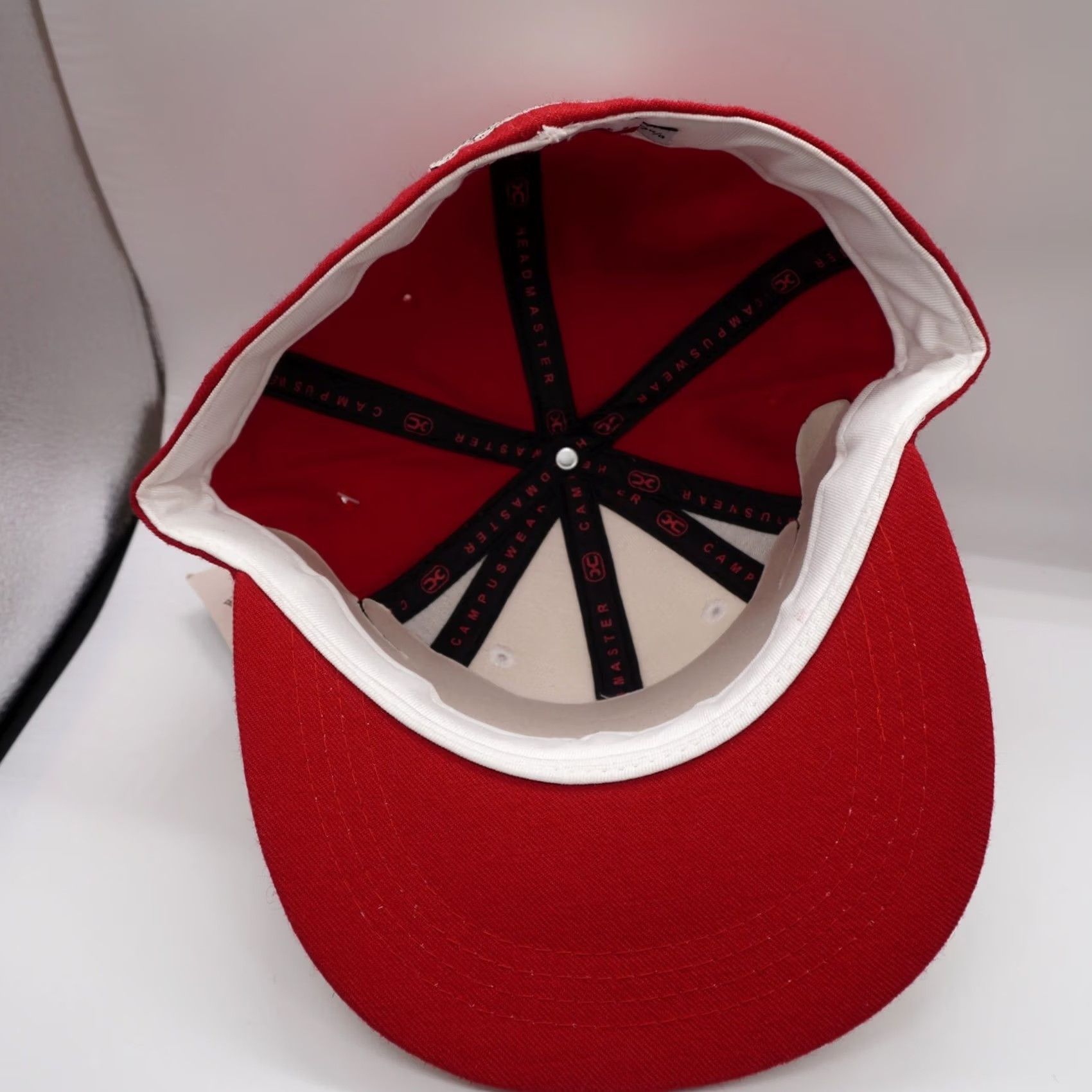 Vintage Detroit Titans Hat Mens 7 5/8 Wool Fitted Baseball Cap Cream Red Size ONE SIZE - 7 Thumbnail