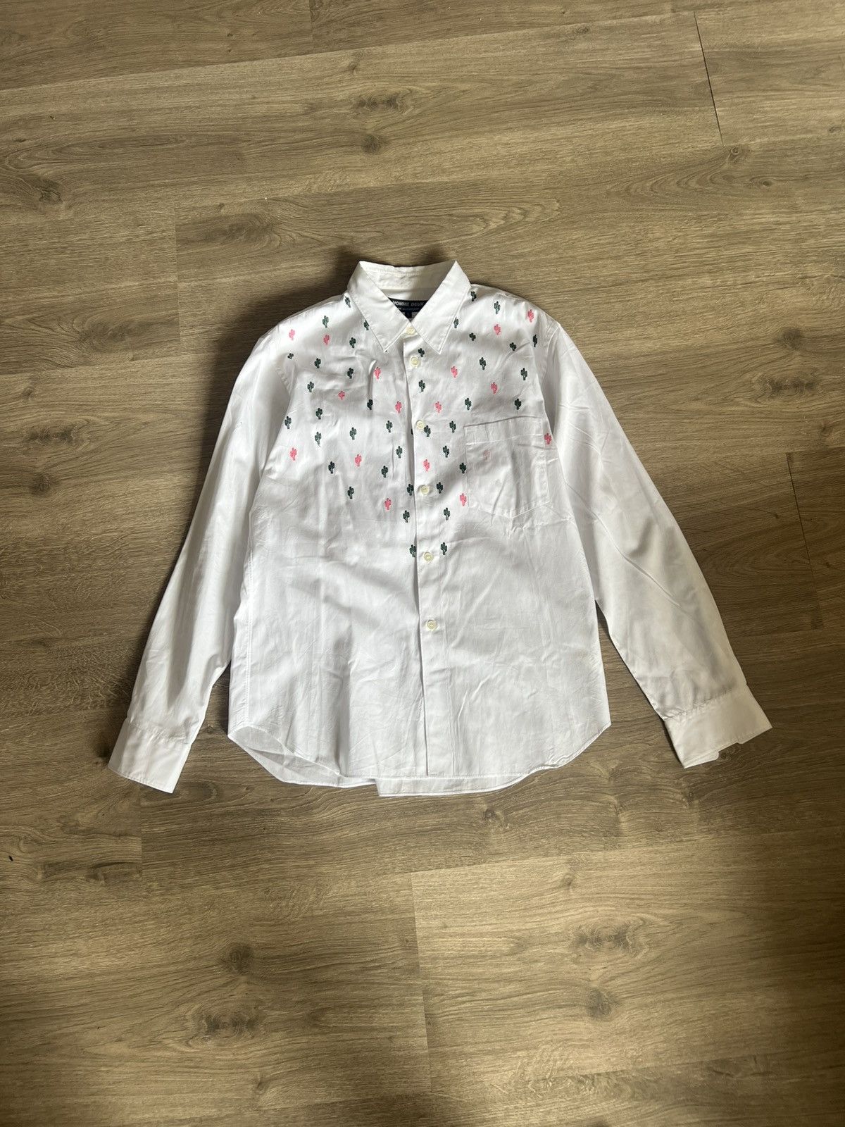 Comme des Garcons Homme Deux Comme des Garçons Homme Deux AD2013 button up shirt Size US S / EU 44-46 / 1 - 1 Thumbnail