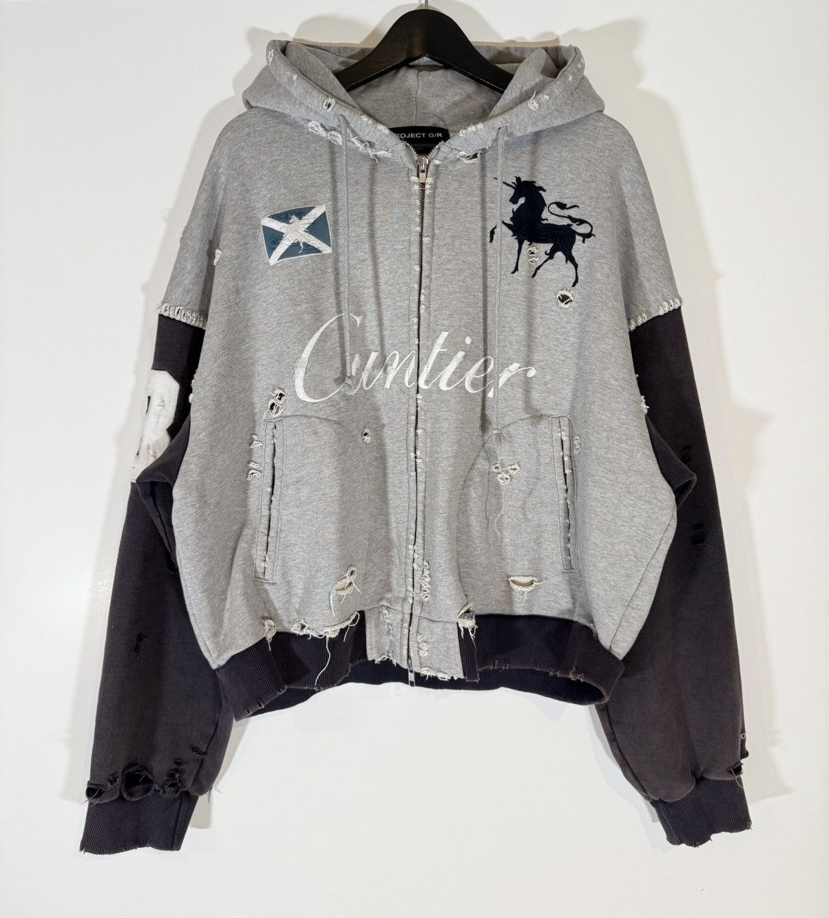 PROJECT G/R Cuntier Zip Hoodie Size US L / EU 52-54 / 3 - 1 Thumbnail